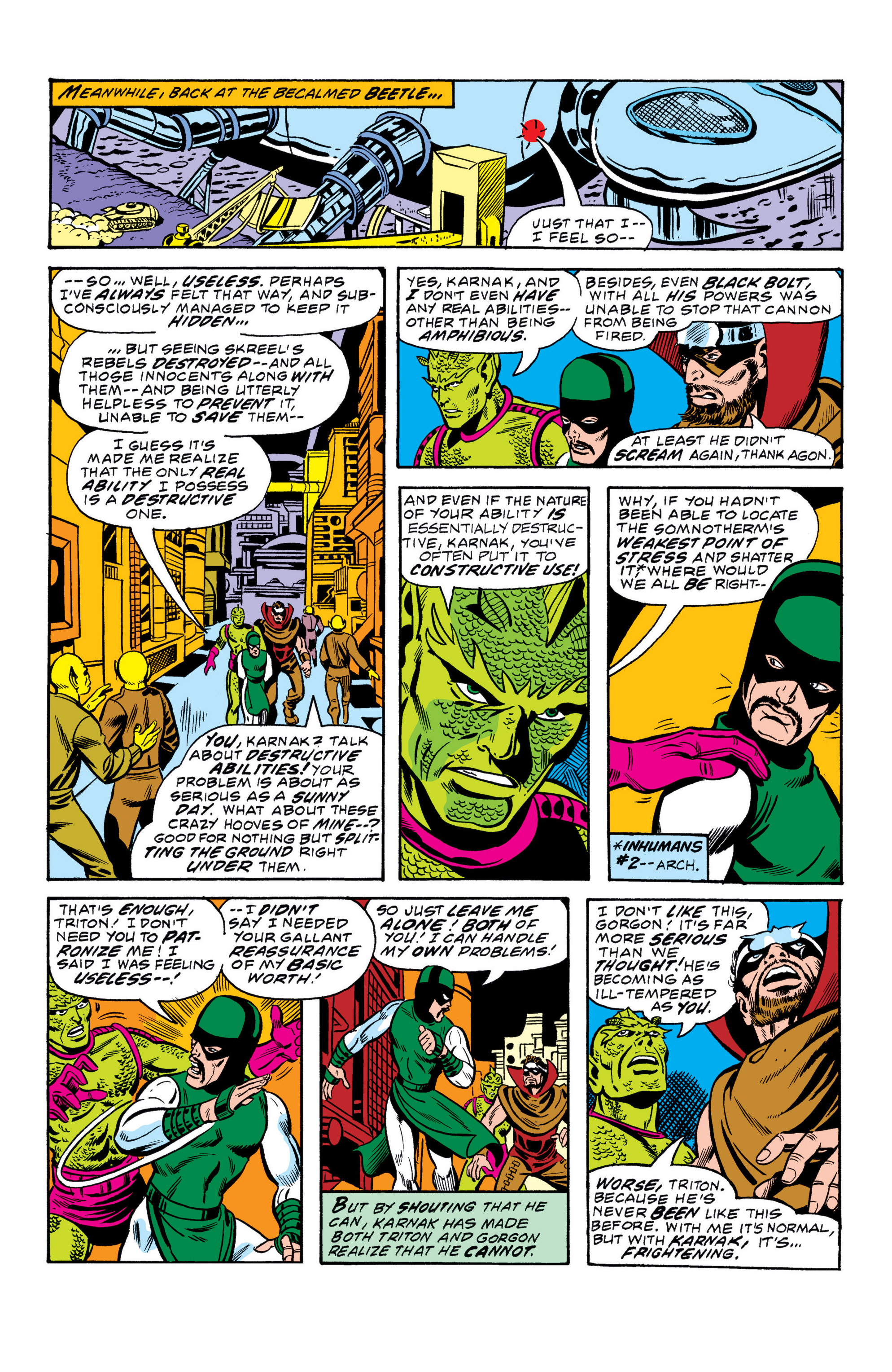 Read online Marvel Masterworks: The Inhumans comic -  Issue # TPB 2 (Part 2) - 44