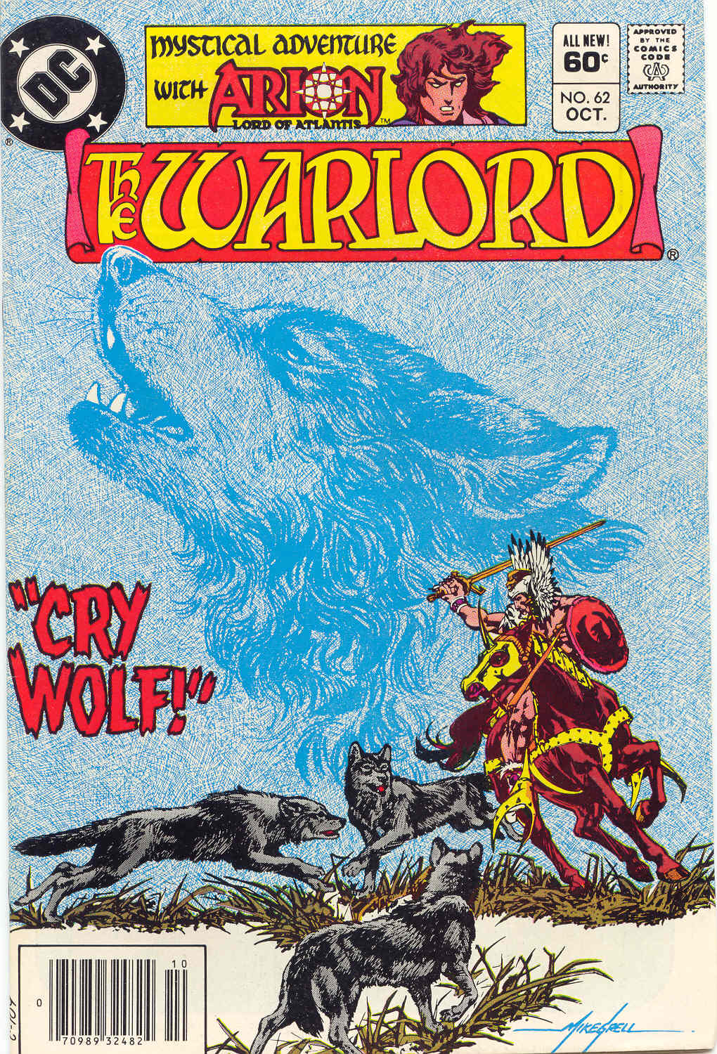 Read online Warlord (1976) comic -  Issue #62 - 1