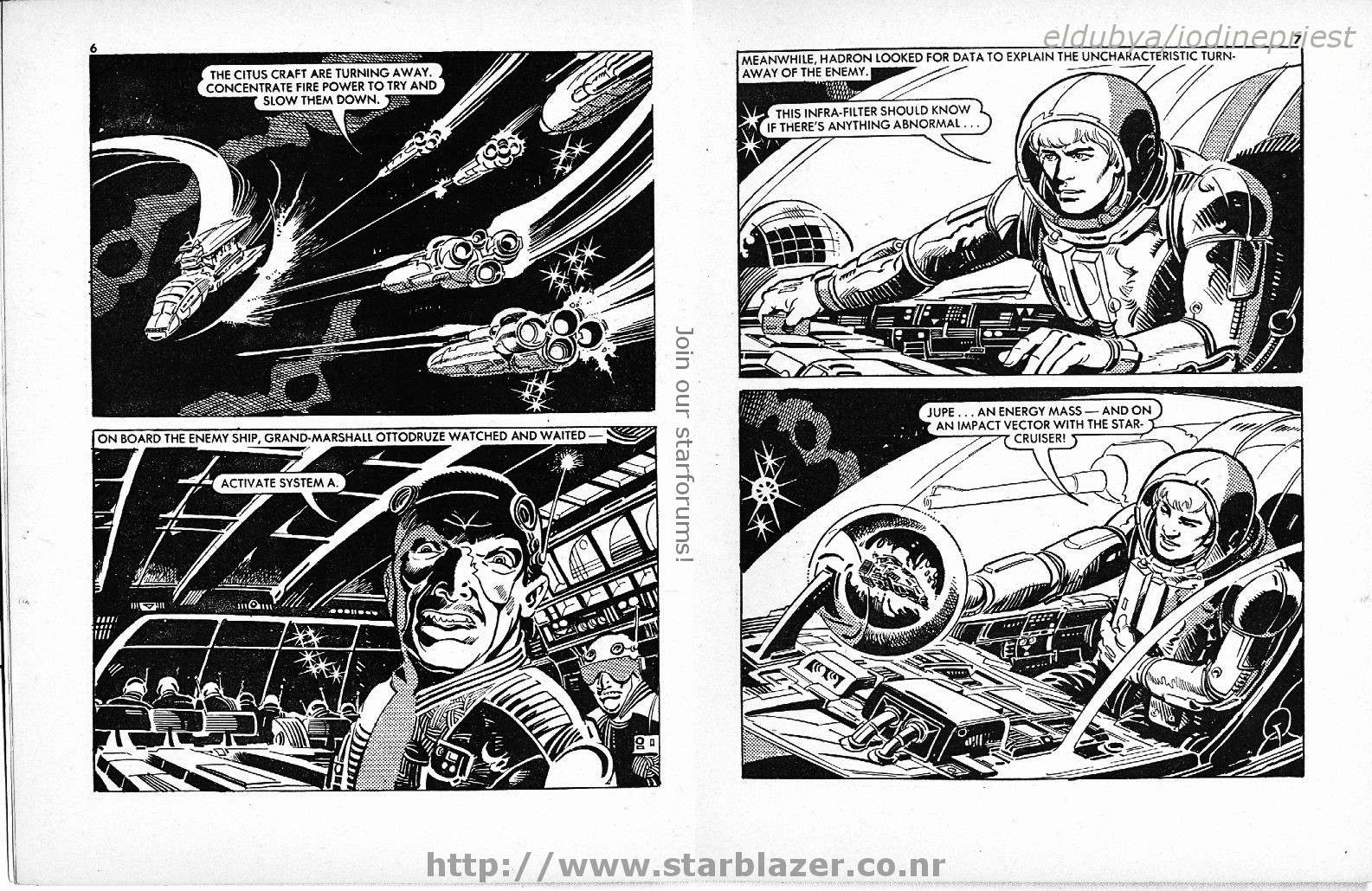 Read online Starblazer comic -  Issue #109 - 5