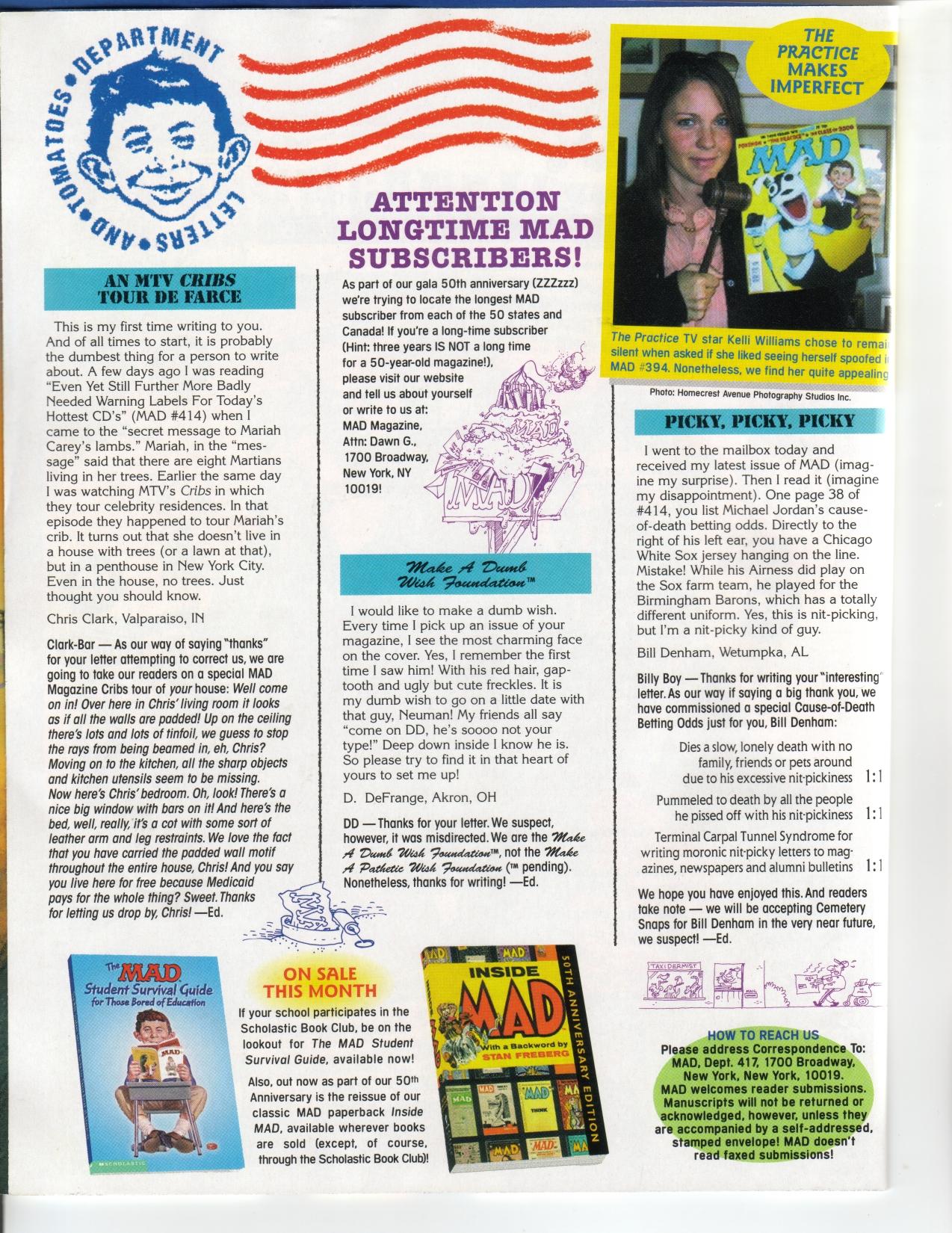 Read online MAD comic -  Issue #417 - 3