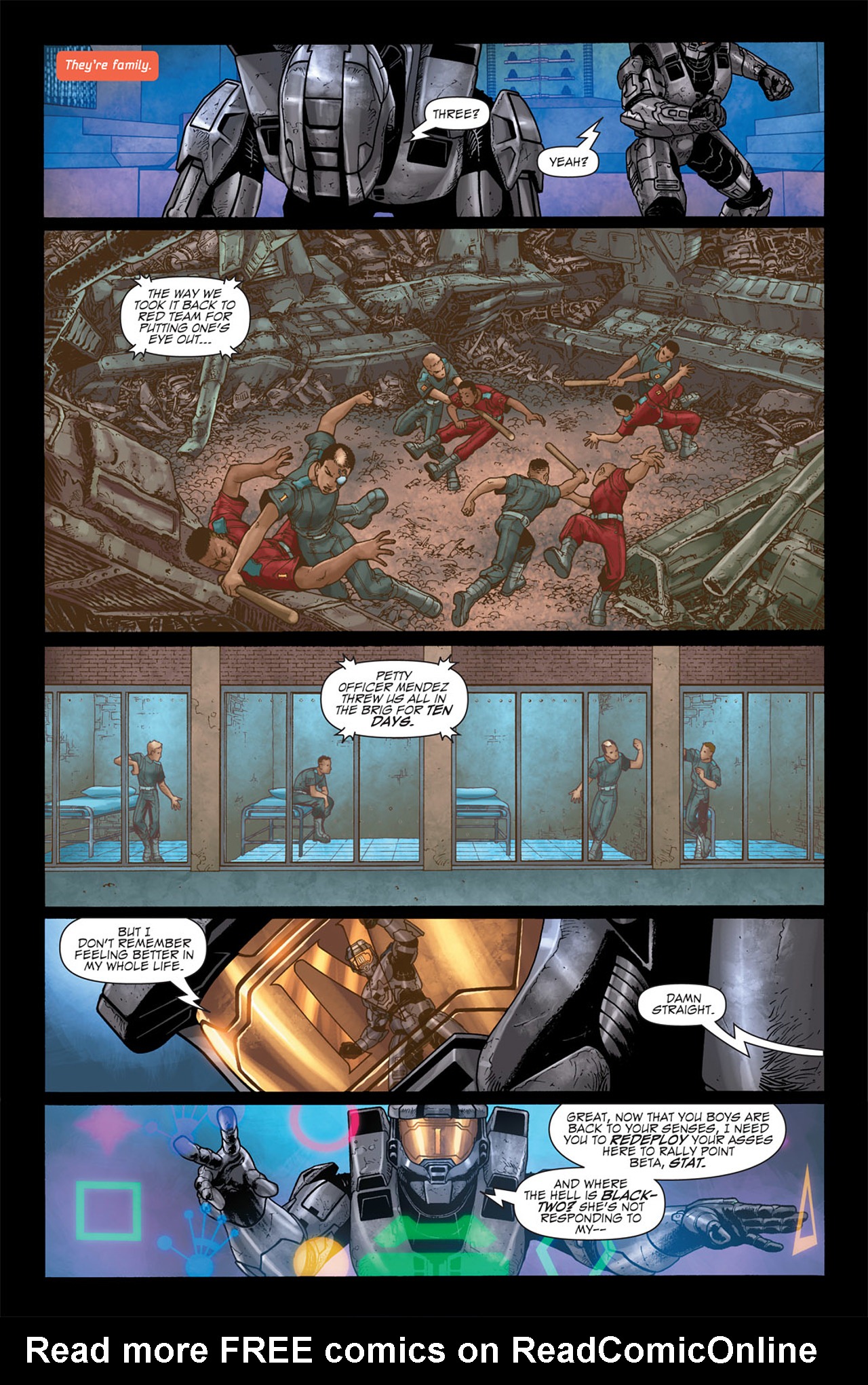 Read online Halo: Blood Line comic -  Issue # Full - 109