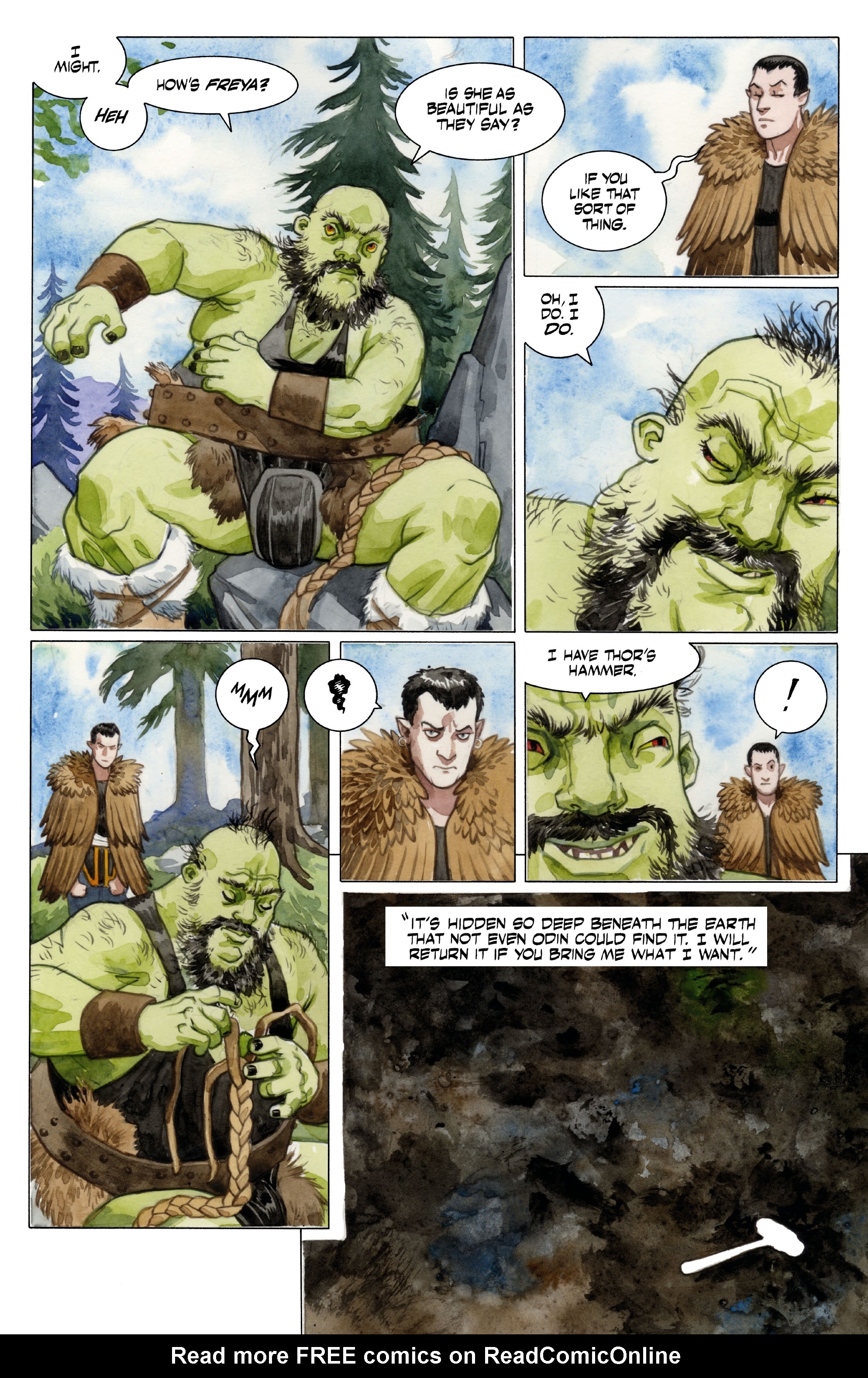Read online Norse Mythology comic -  Issue #6 - 4