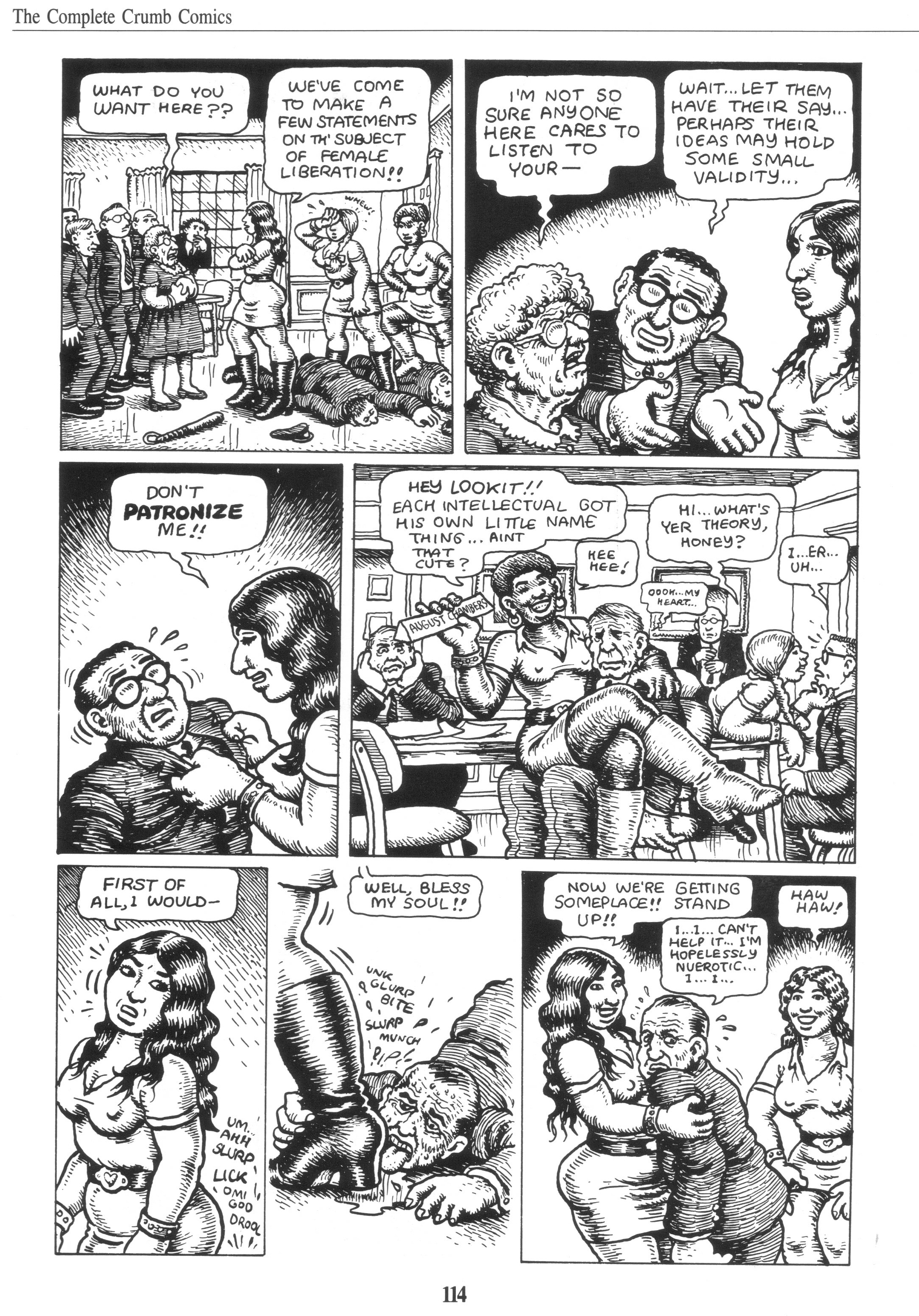 Read online The Complete Crumb Comics comic -  Issue # TPB 5 - 125
