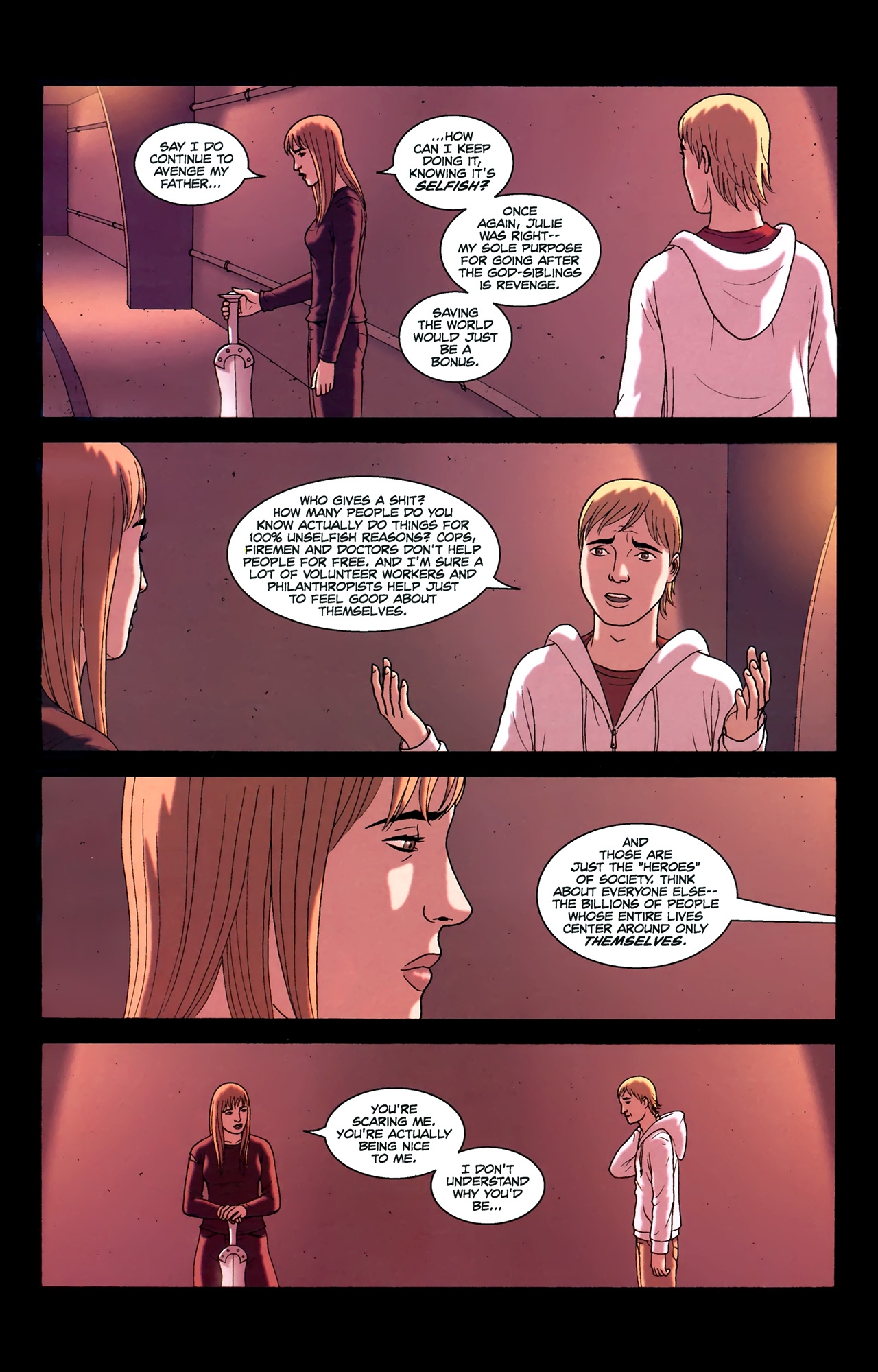 Read online The Sword comic -  Issue #21 - 18