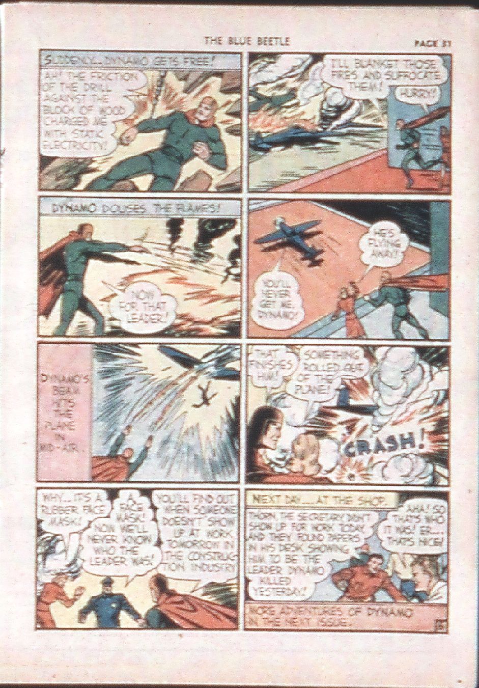 Read online The Blue Beetle comic -  Issue #7 - 33