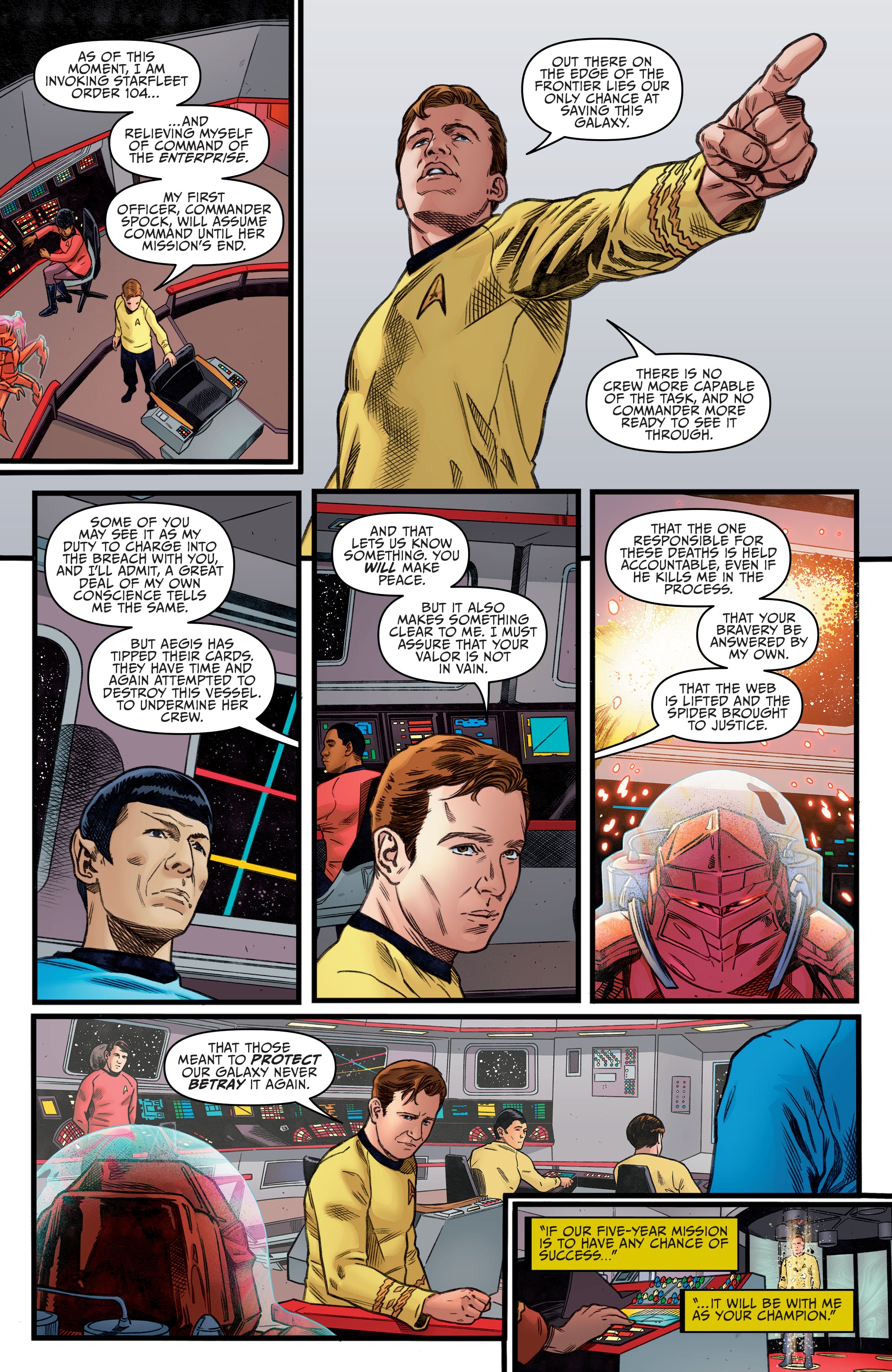 Read online Star Trek: Year Five comic -  Issue #23 - 12