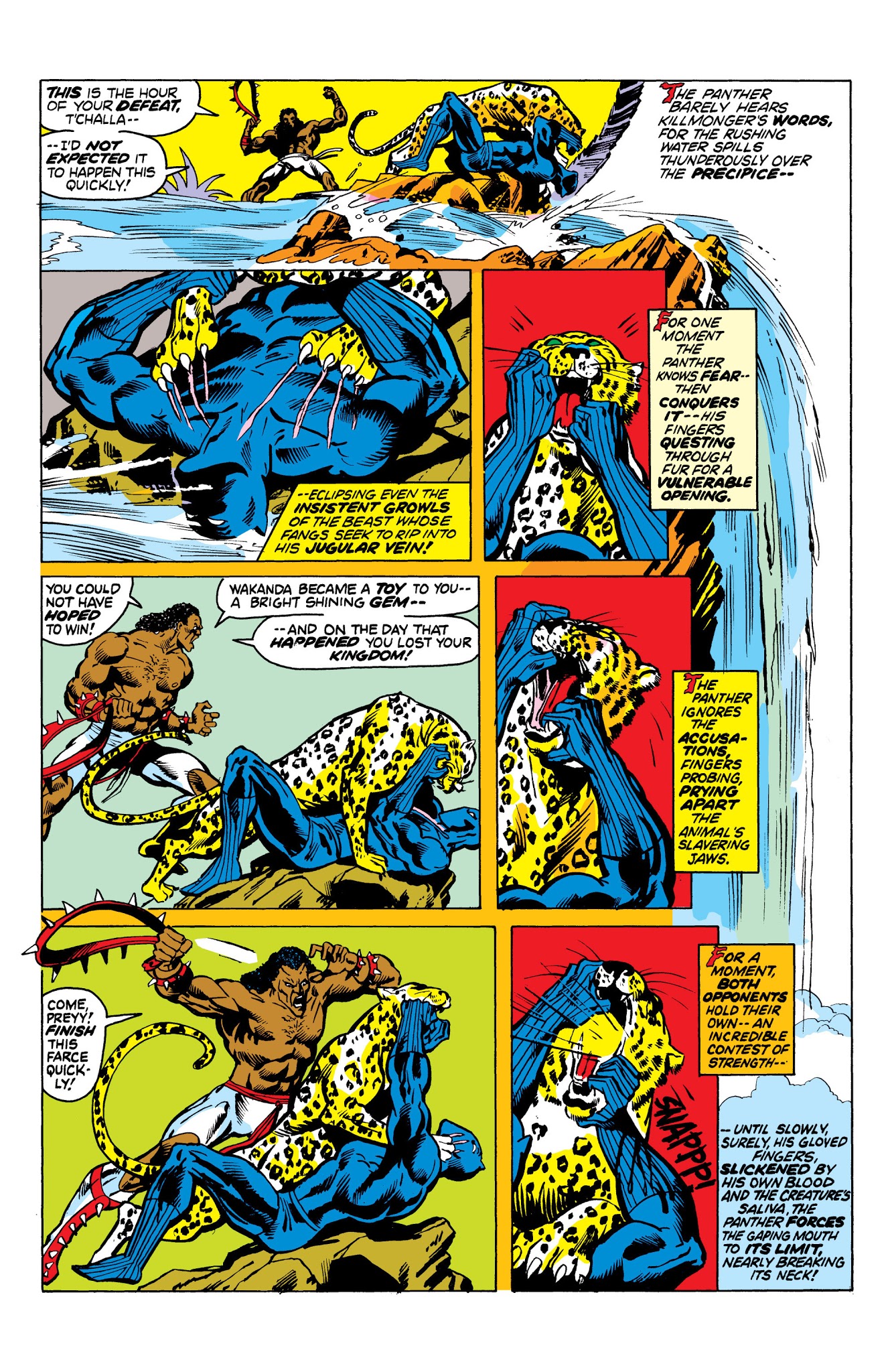 Read online Marvel Masterworks: The Black Panther comic -  Issue # TPB 1 - 21