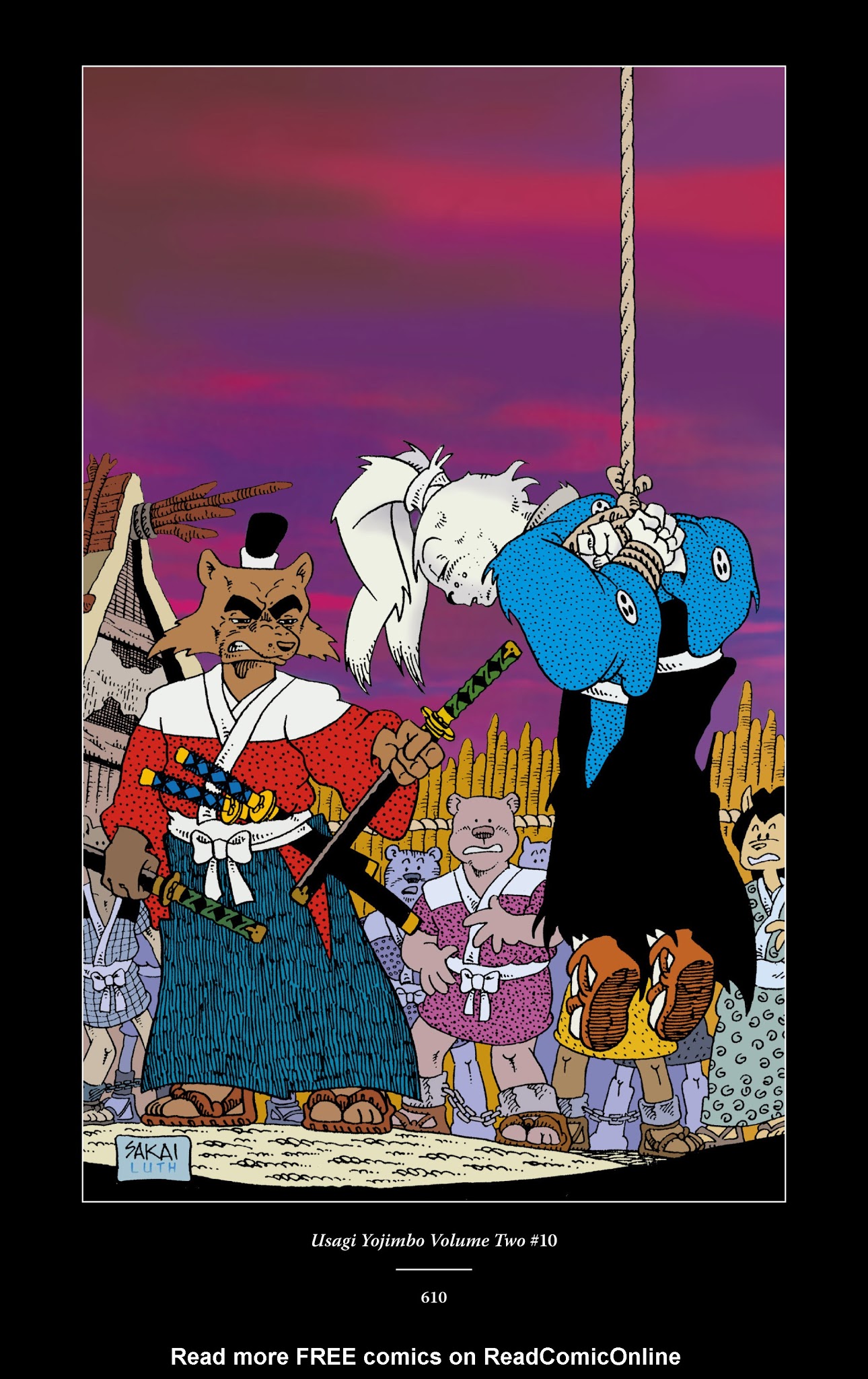 Read online The Usagi Yojimbo Saga comic -  Issue # TPB 1 - 595
