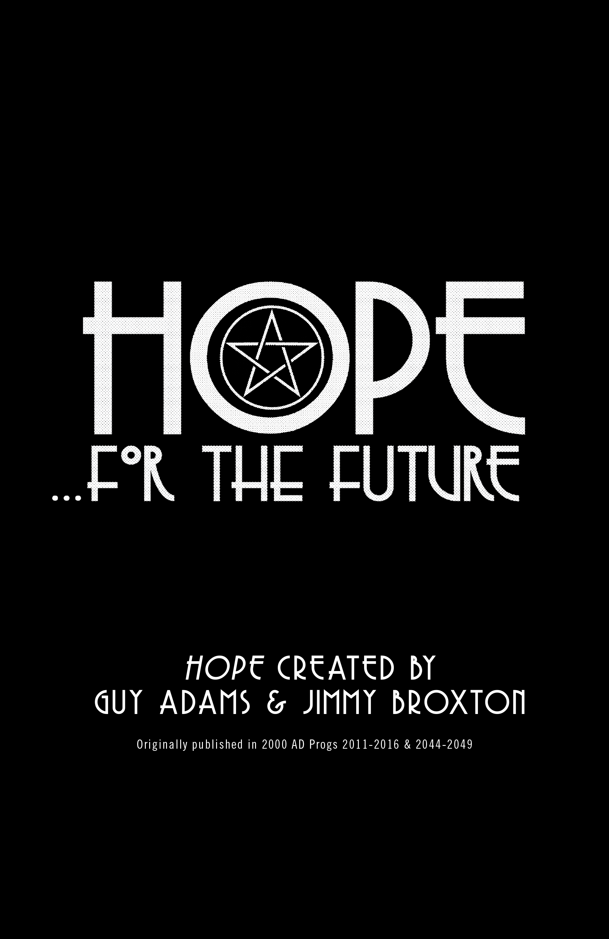 Read online Hope ...For The Future comic -  Issue # Full - 3