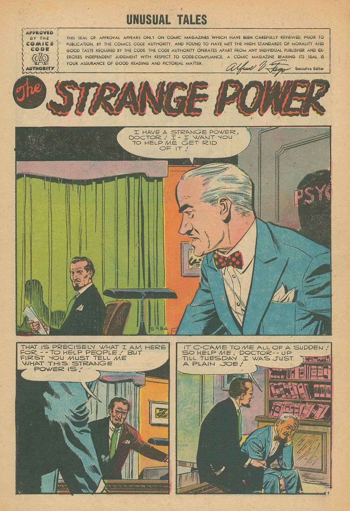 Read online Unusual Tales comic -  Issue #6 - 3
