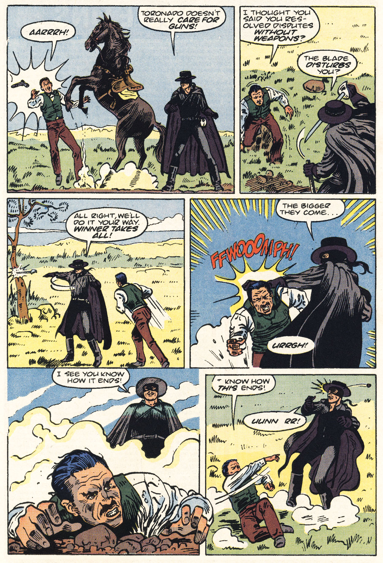 Read online Zorro (1990) comic -  Issue #10 - 27