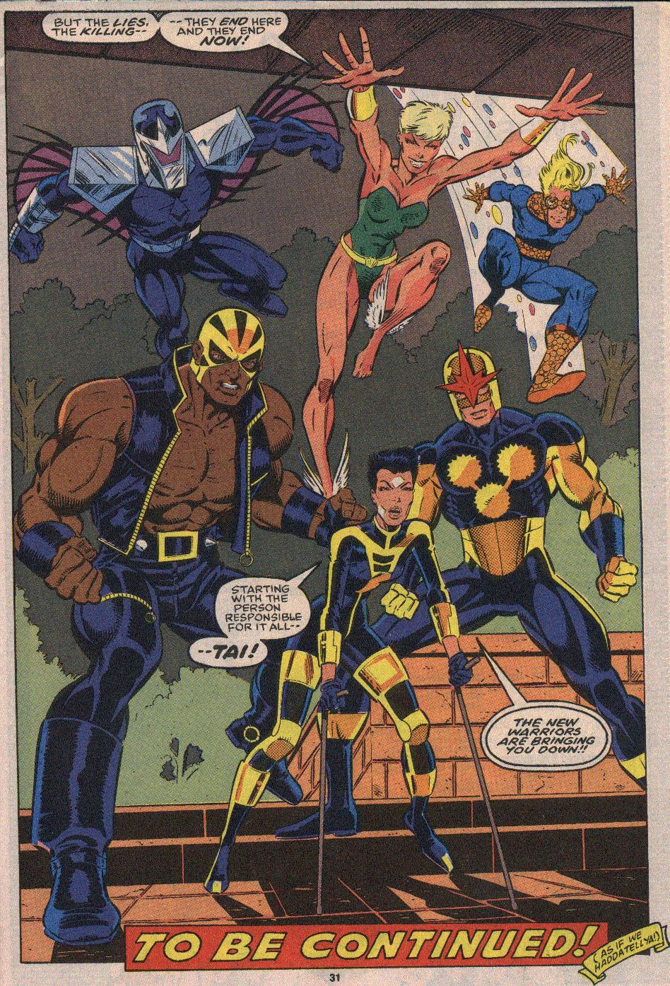 The New Warriors Issue #23 #27 - English 23