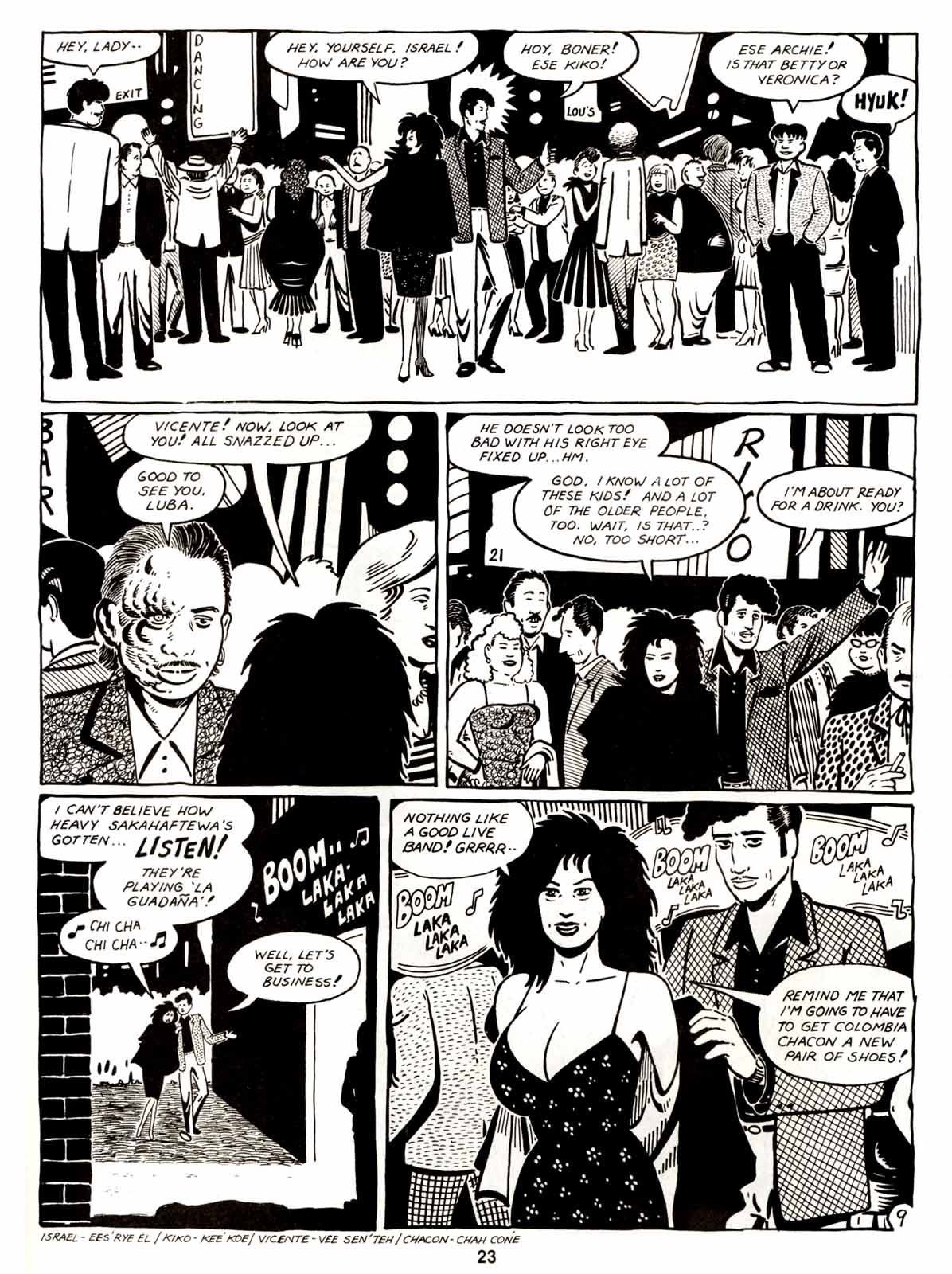 Read online Love and Rockets (1982) comic -  Issue #5 - 25