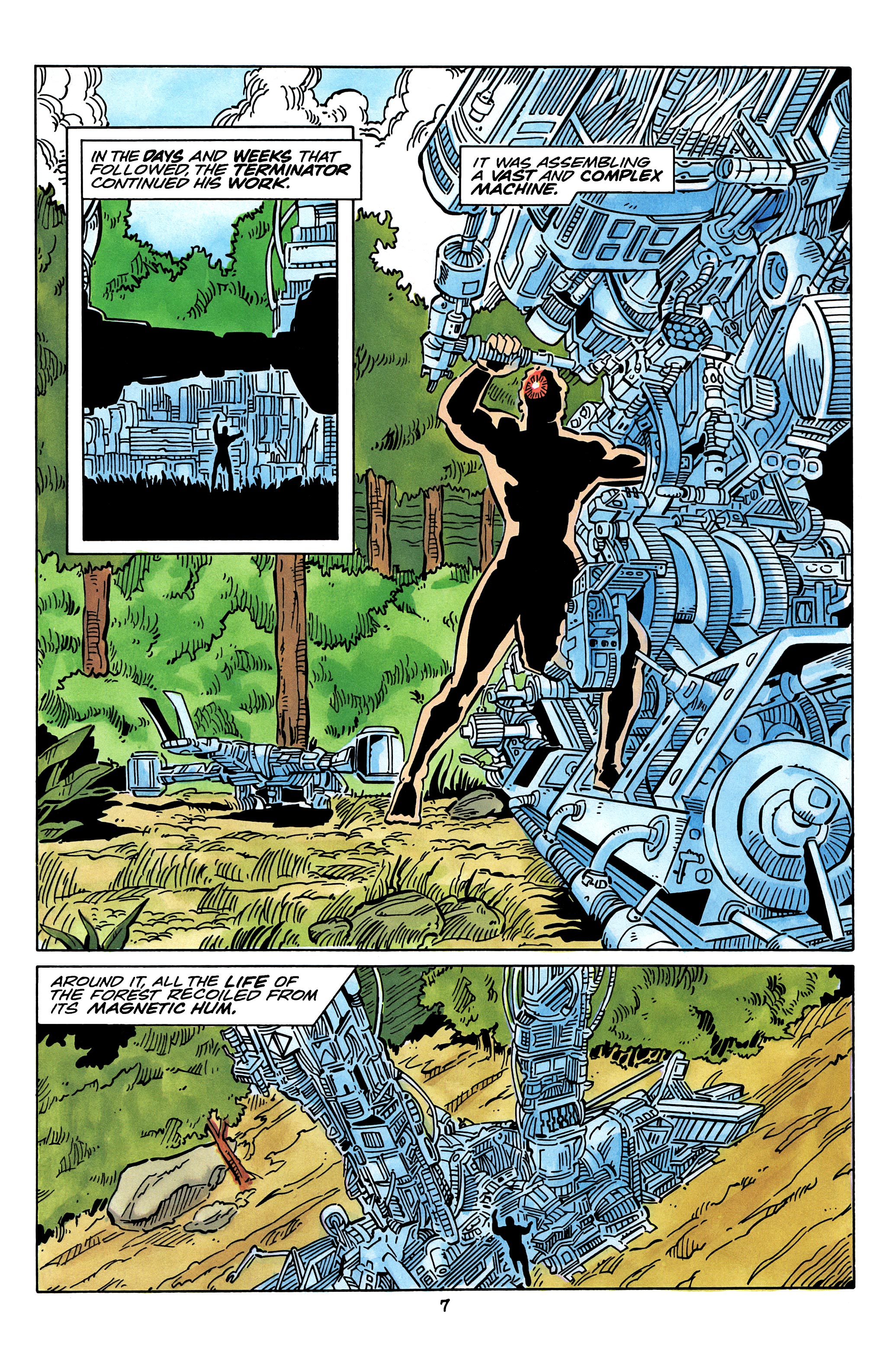 Read online The Terminator (1988) comic -  Issue #5 - 9