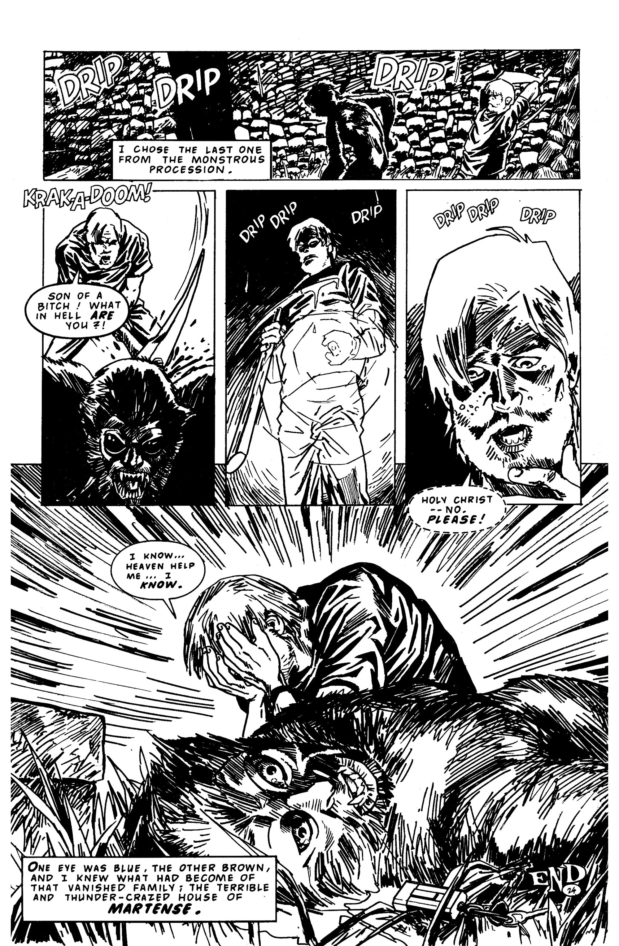 Read online Worlds of H.P. Lovecraft comic -  Issue # Issue The Lurking Fear - 26