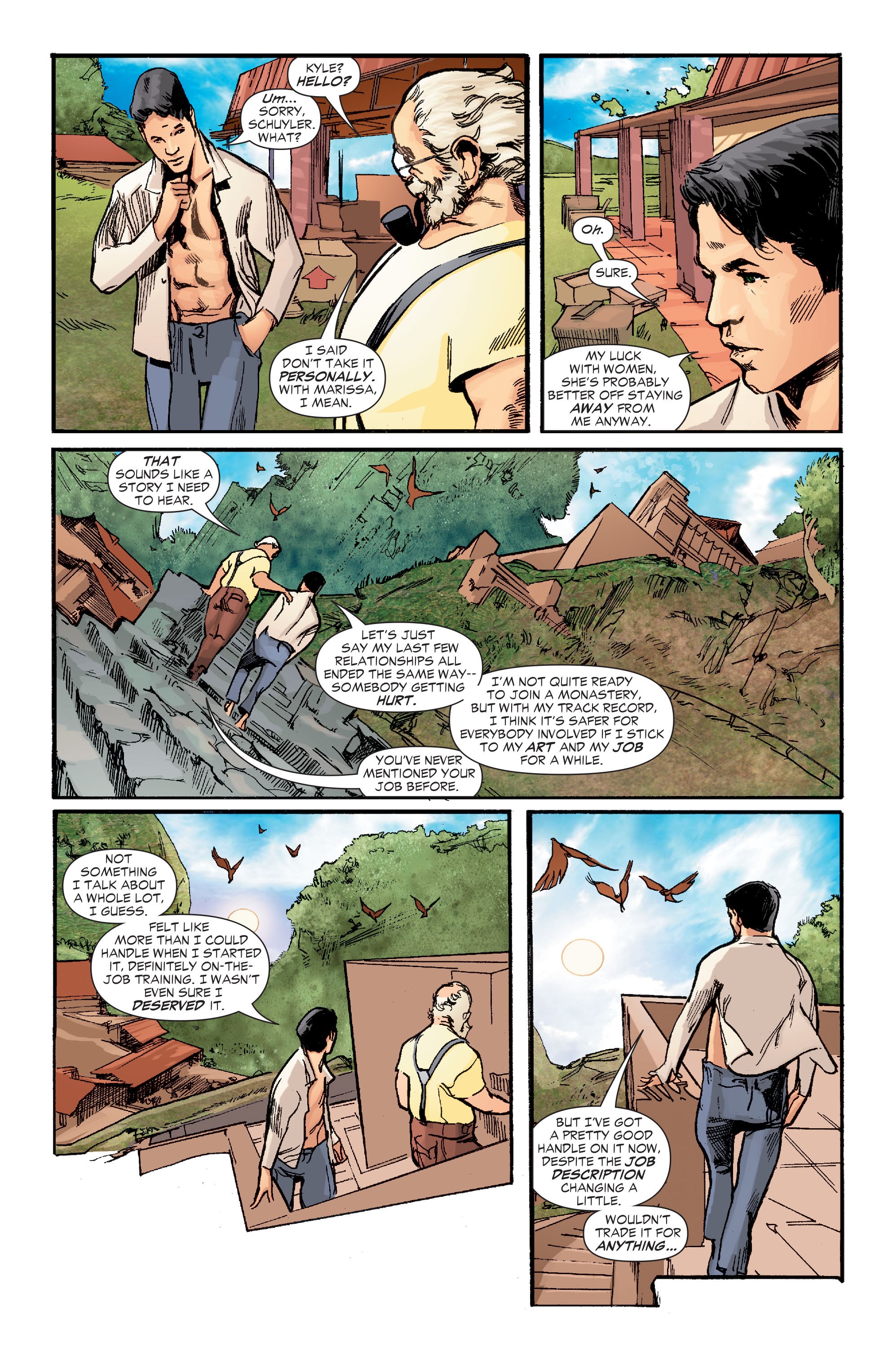 Read online Ion: Guardian of the Universe comic -  Issue #1 - 15