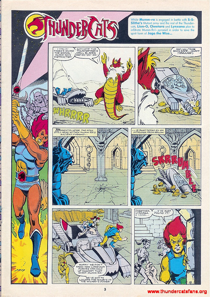 Read online ThunderCats (1987) comic -  Issue #8 - 3