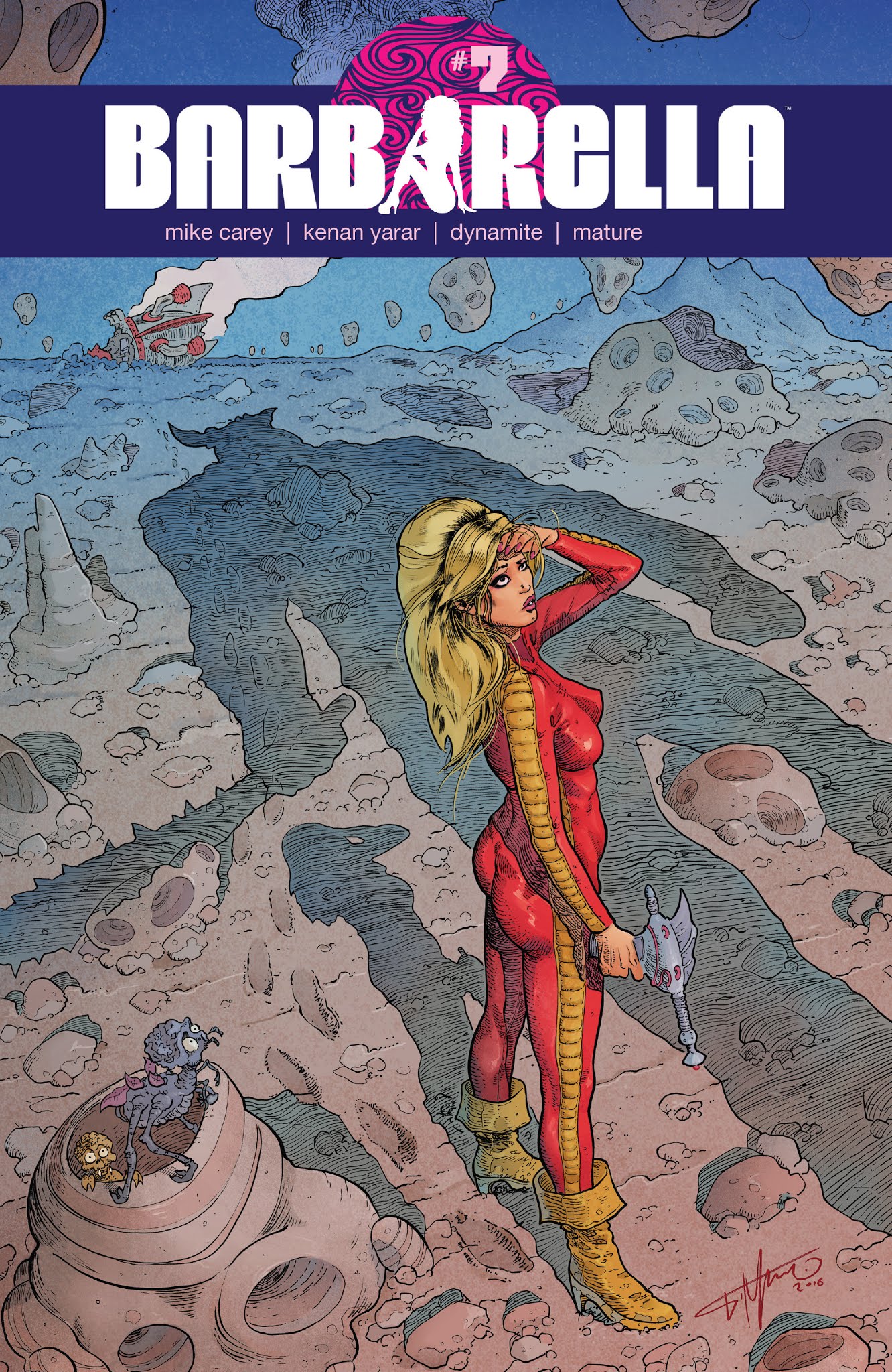 Read online Barbarella (2017) comic -  Issue #7 - 4