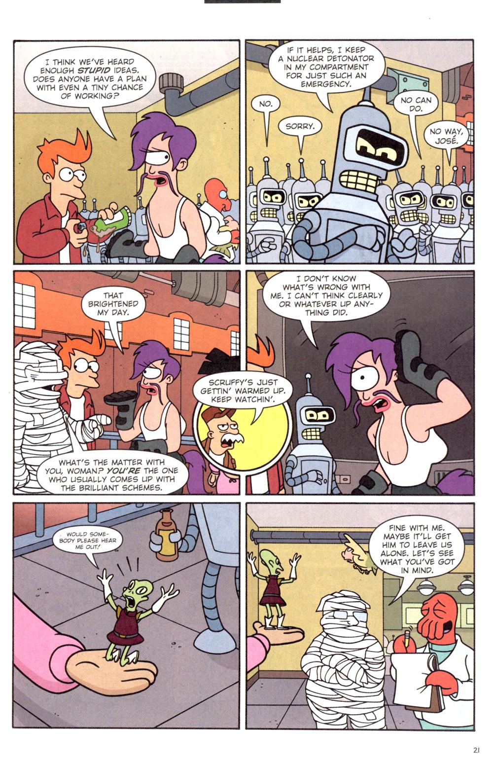 Read online Futurama Comics comic -  Issue #14 - 22