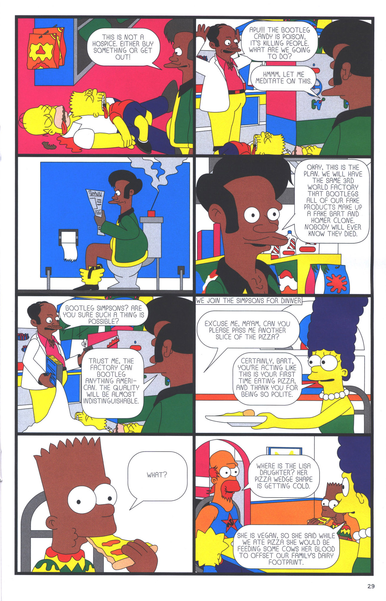 Read online Treehouse of Horror comic -  Issue #15 - 32