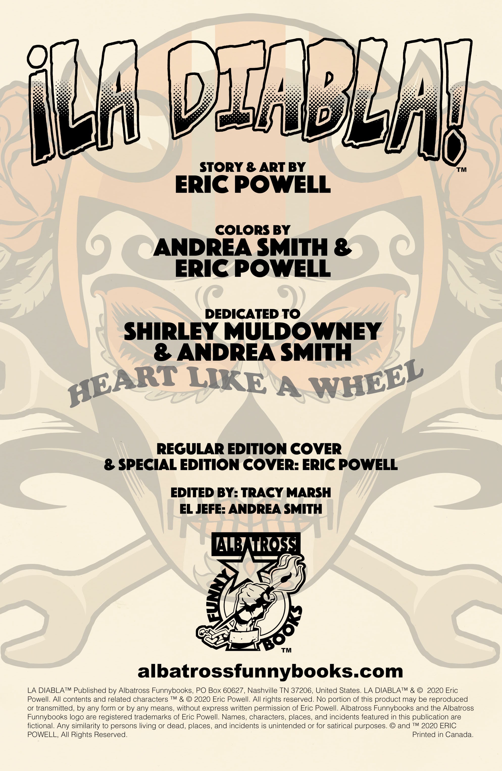 Read online La Diabla comic -  Issue #1 - 2