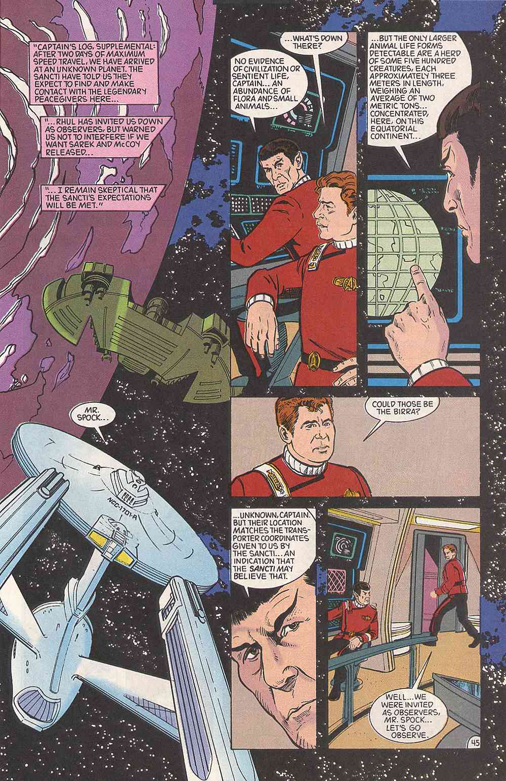 Read online Star Trek (1989) comic -  Issue # Annual 3 - 49