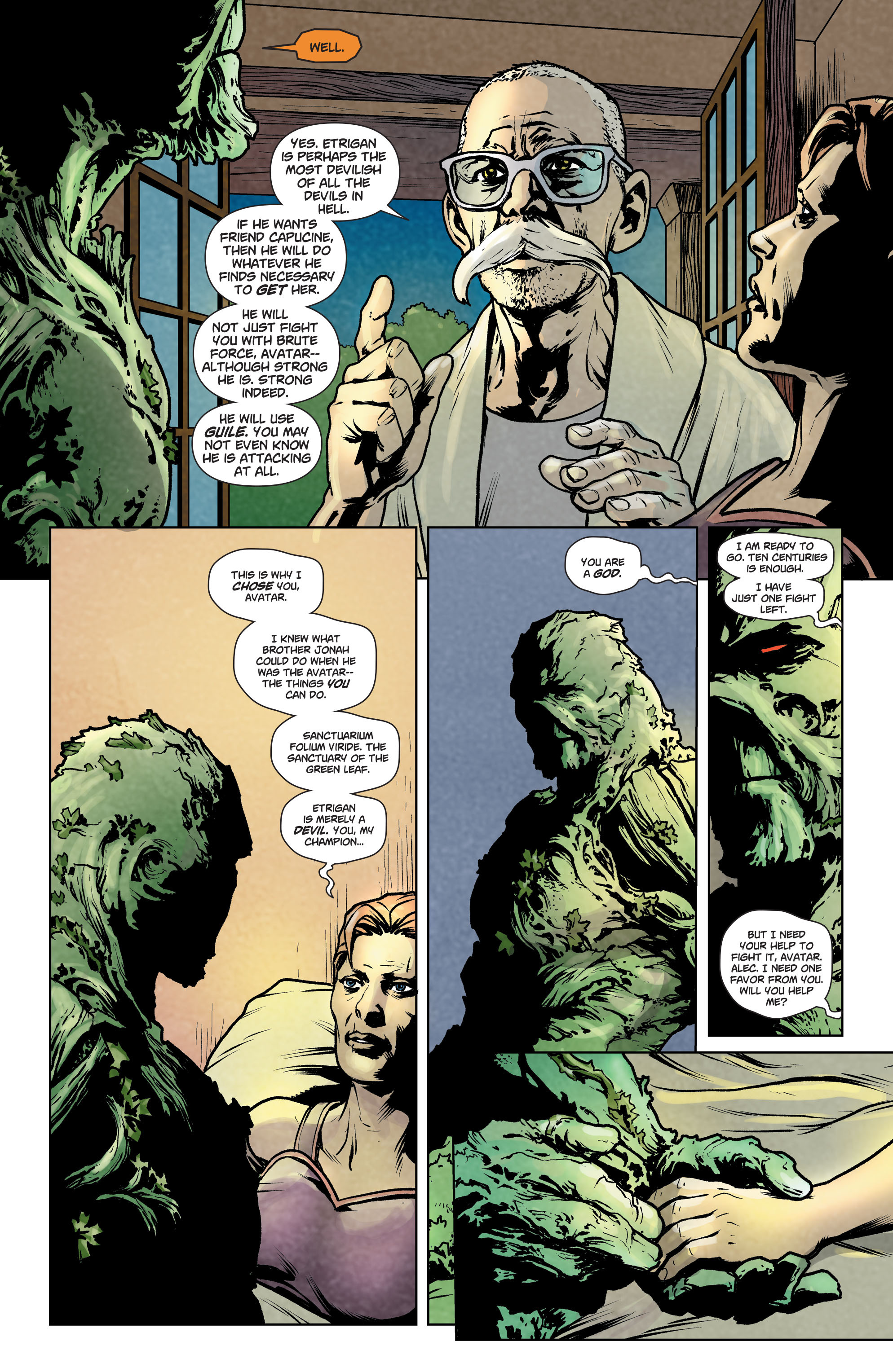 Read online Swamp Thing (2011) comic -  Issue # Annual 3 - 10