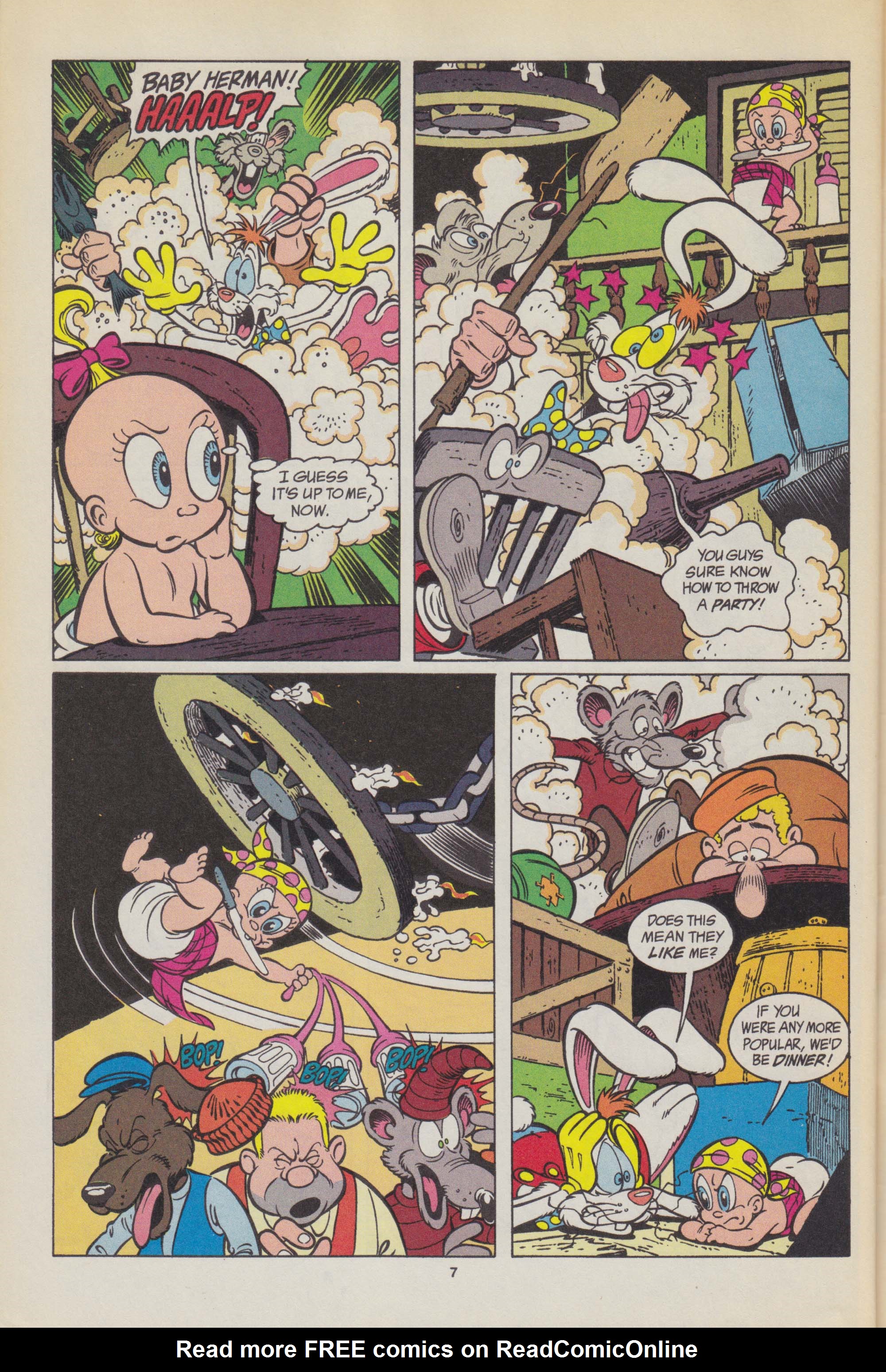 Read online Roger Rabbit's Toontown comic -  Issue #3 - 32