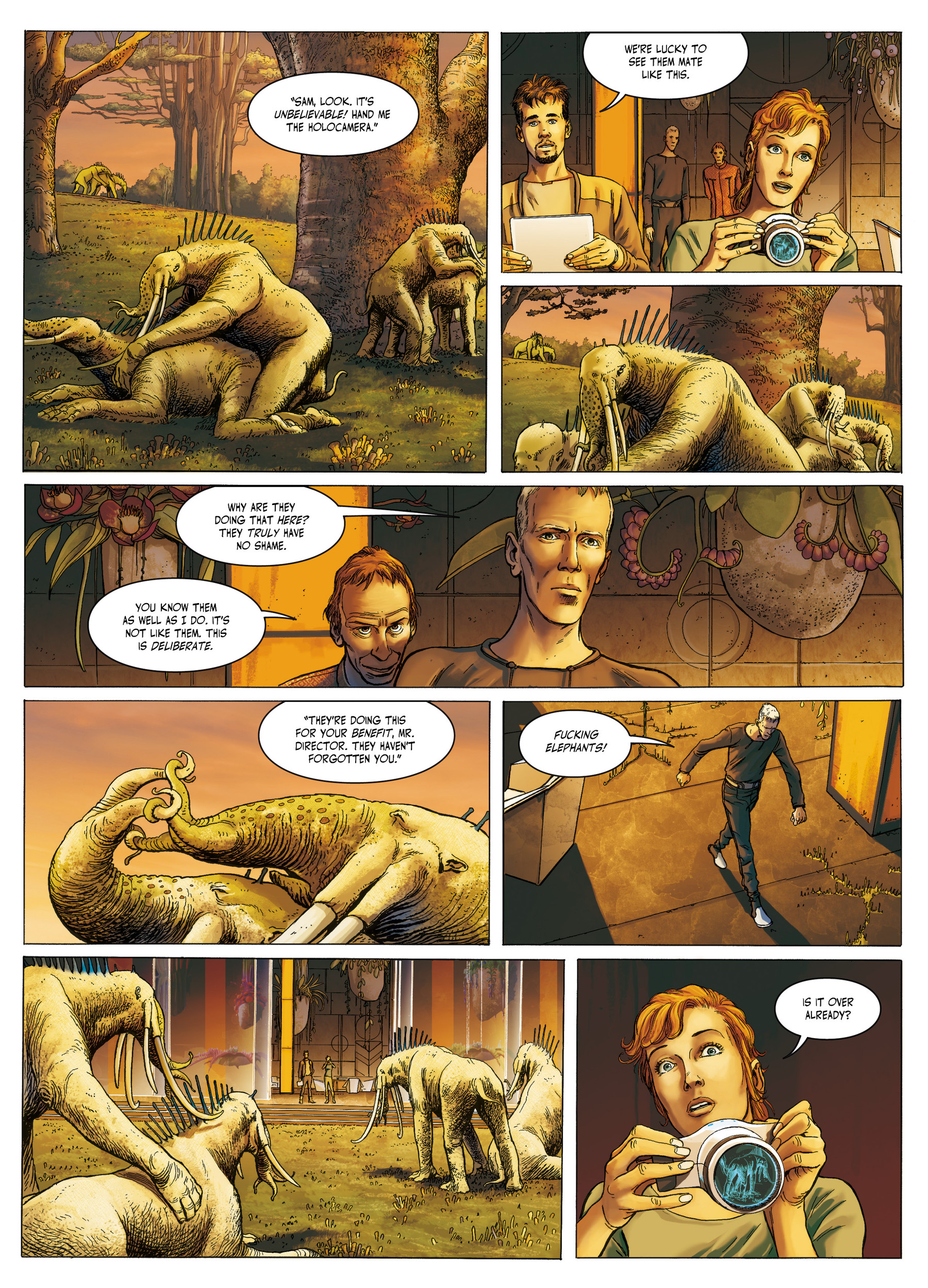 Read online Robert Silverberg's COLONIES comic -  Issue #1 - 15