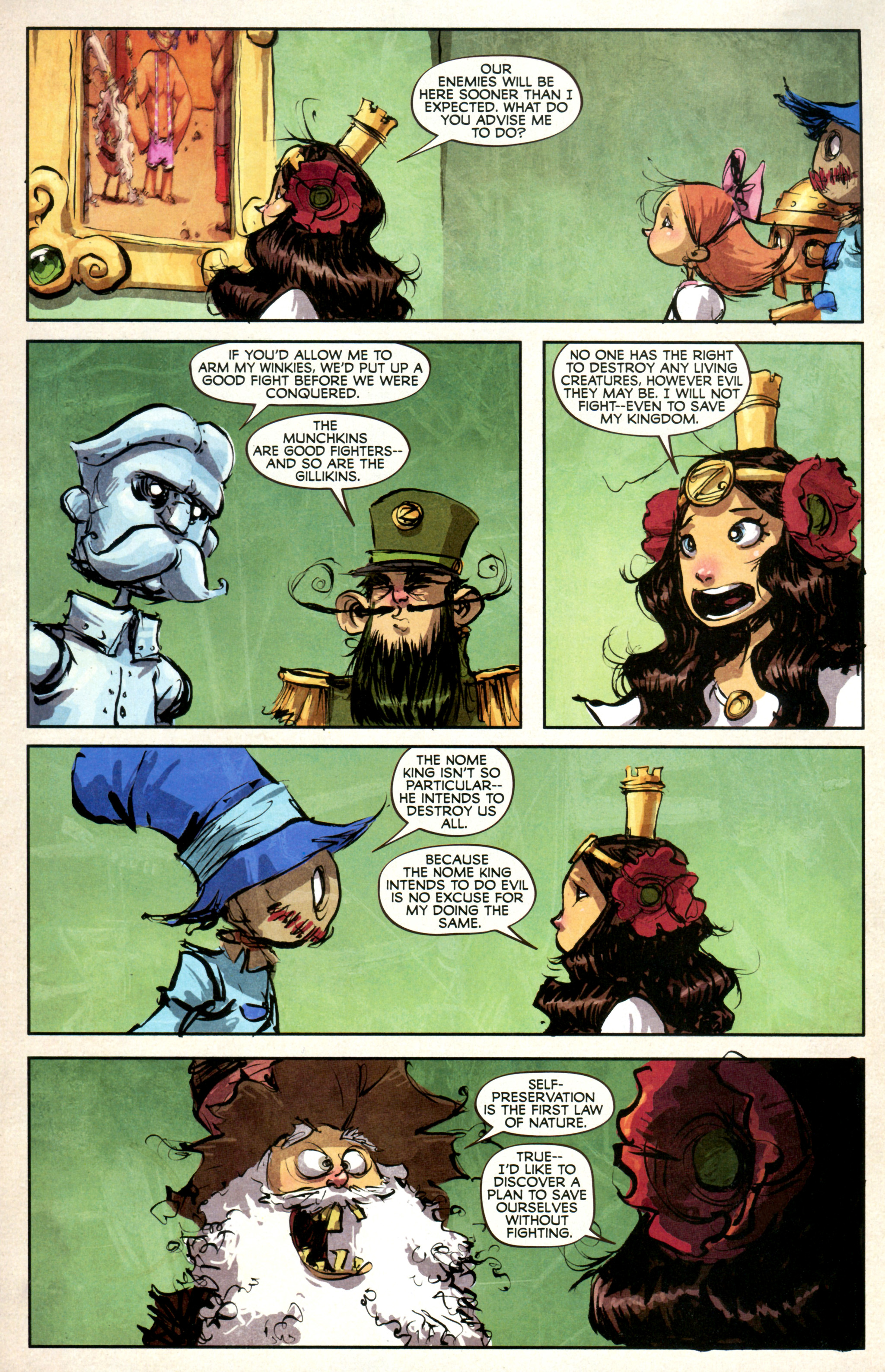 Read online The Emerald City of Oz comic -  Issue #5 - 8