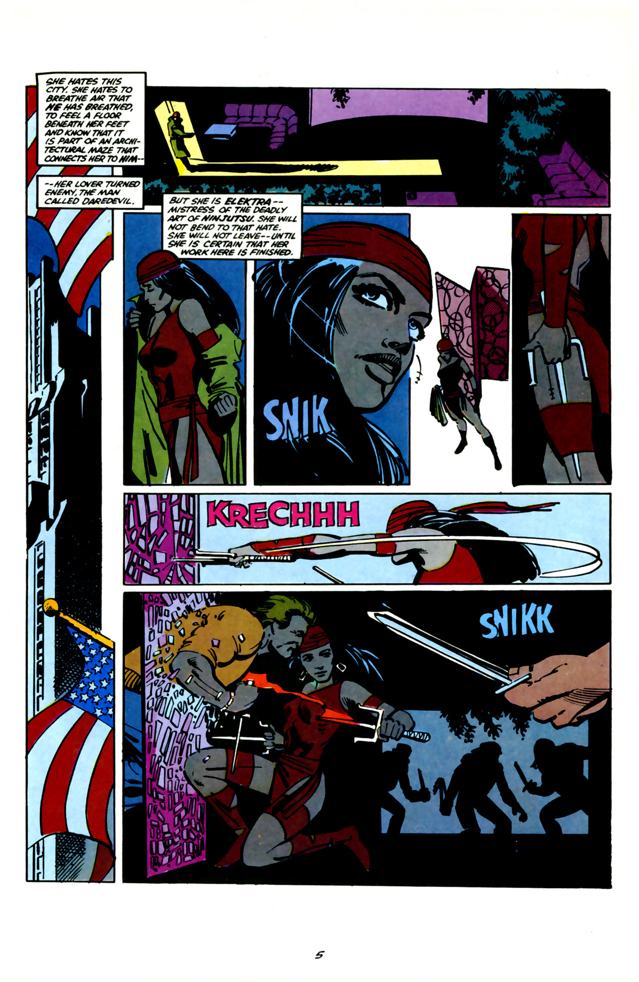 Read online Elektra Megazine comic -  Issue #2 - 7