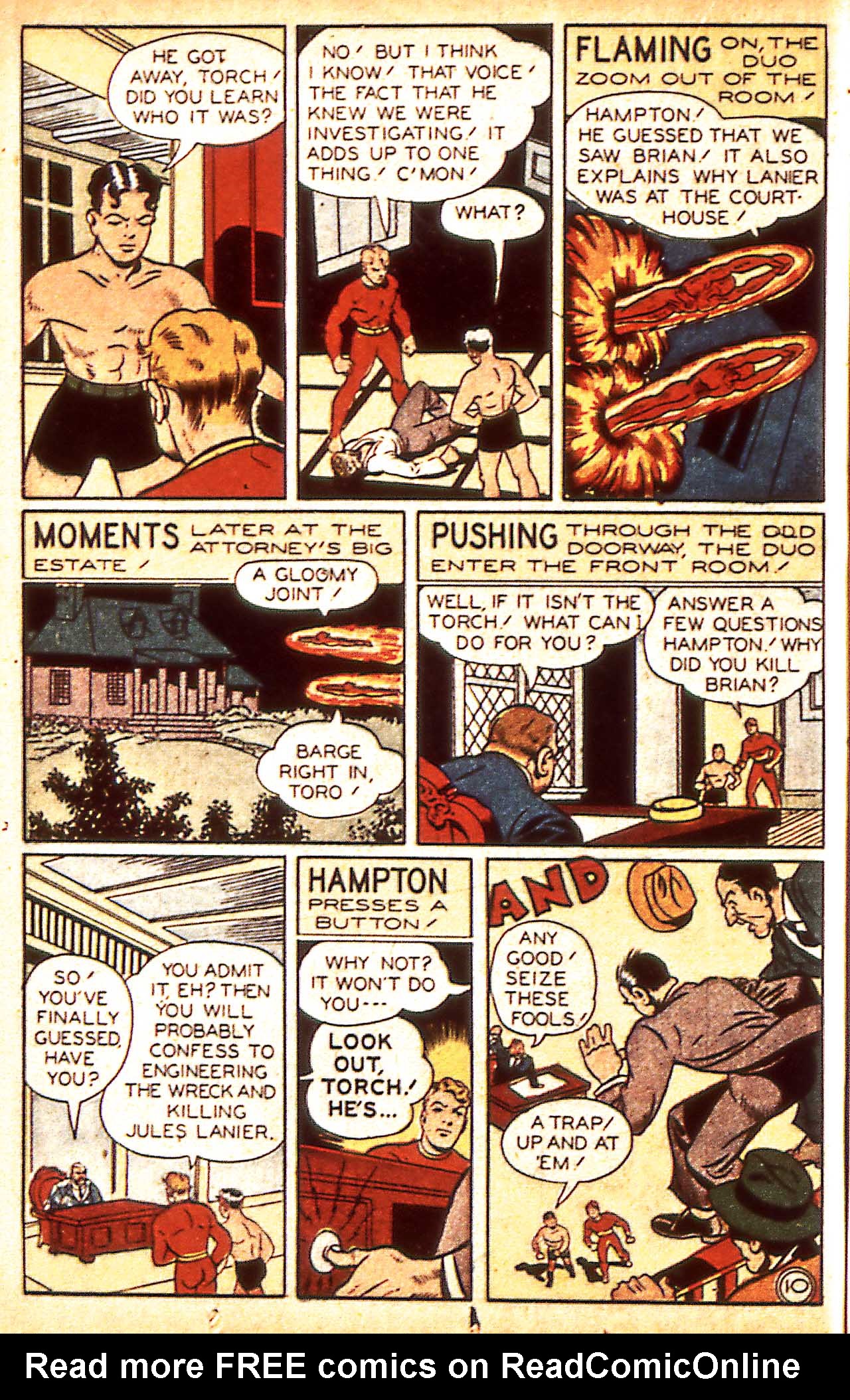 Read online The Human Torch (1940) comic -  Issue #17 - 25