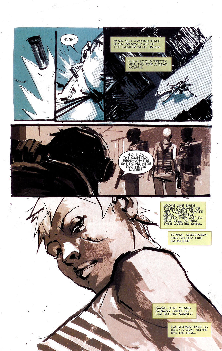 Read online Metal Gear Solid: Sons of Liberty comic -  Issue #3 - 20