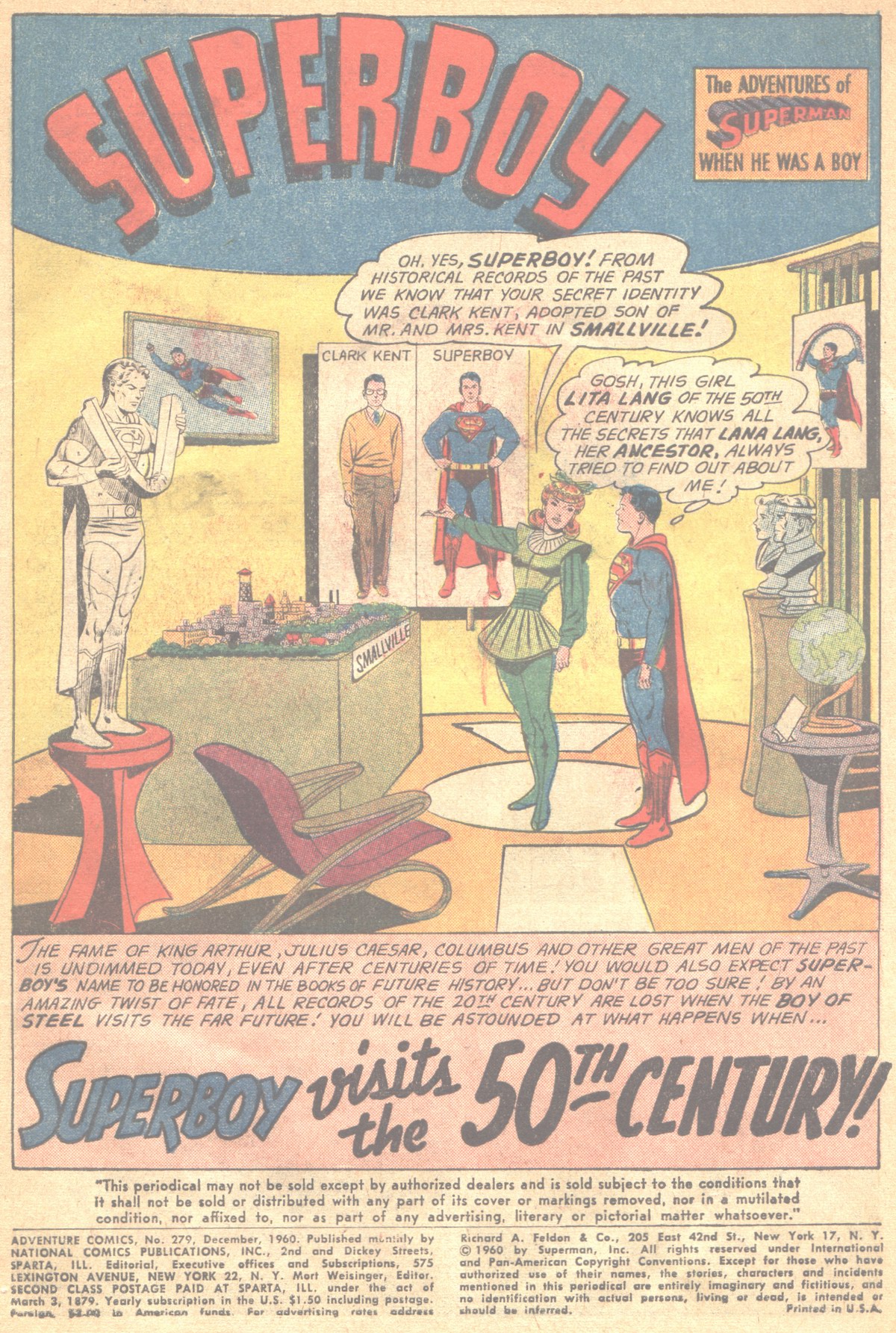 Adventure Comics (1938) 279 Page 2