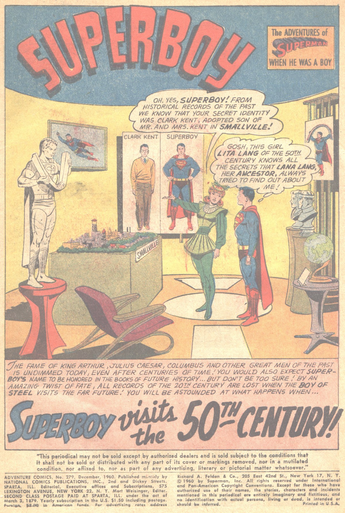 Read online Adventure Comics (1938) comic -  Issue #279 - 3