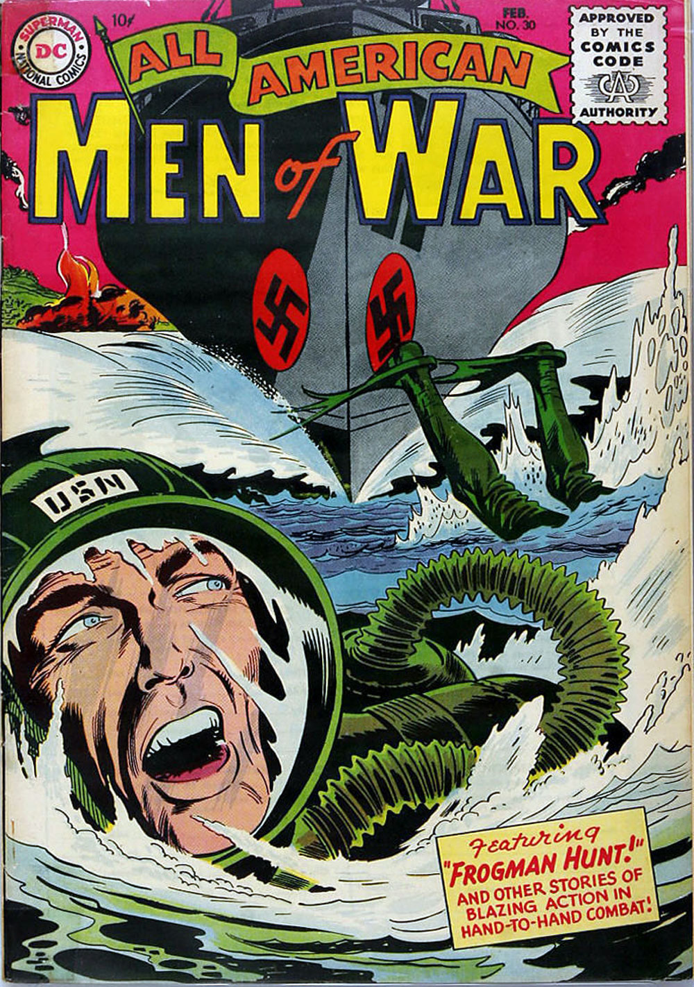 Read online All-American Men of War comic -  Issue #30 - 1