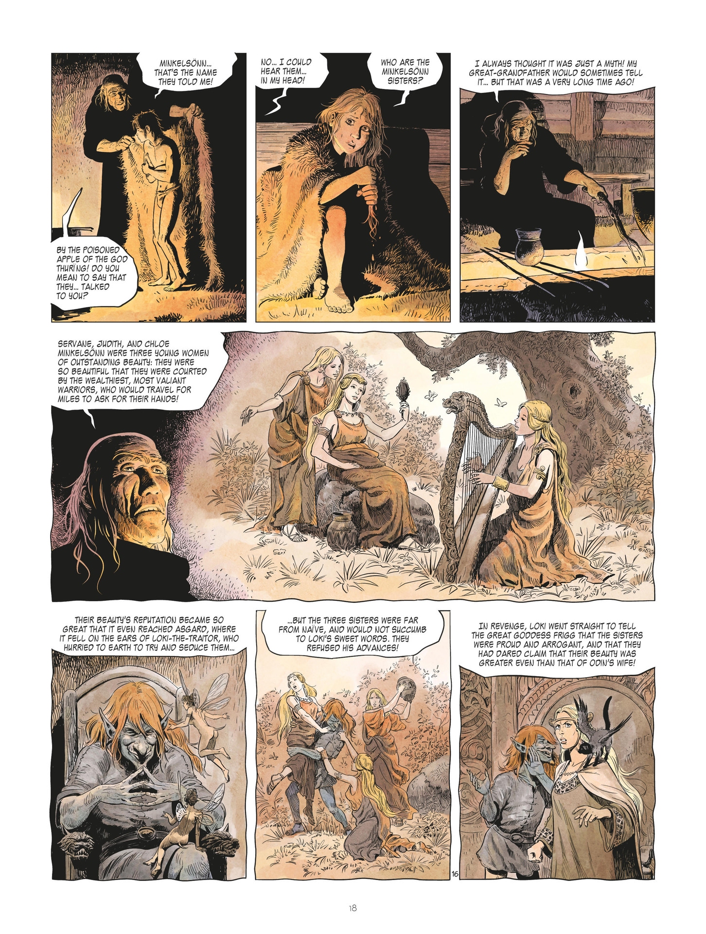 Read online The World of Thorgal: The Young Years comic -  Issue #1 - 18