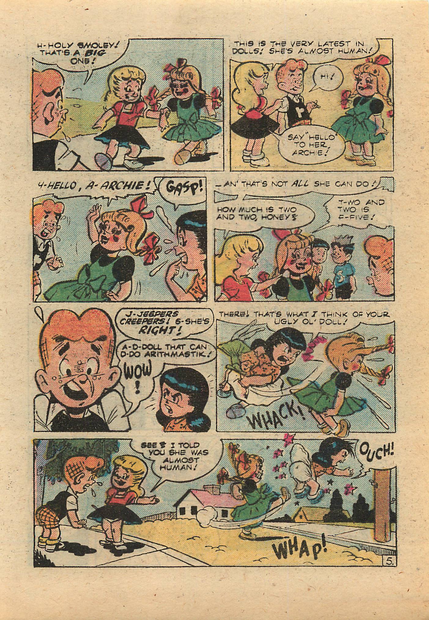 Read online Little Archie Comics Digest Magazine comic -  Issue #3 - 137
