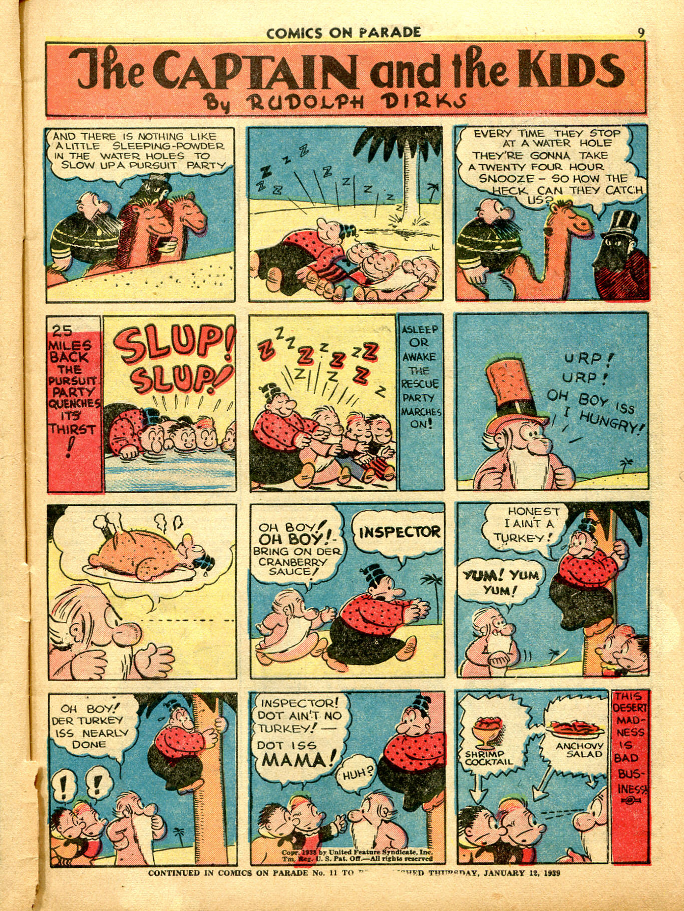 Read online Comics on Parade comic -  Issue #10 - 11
