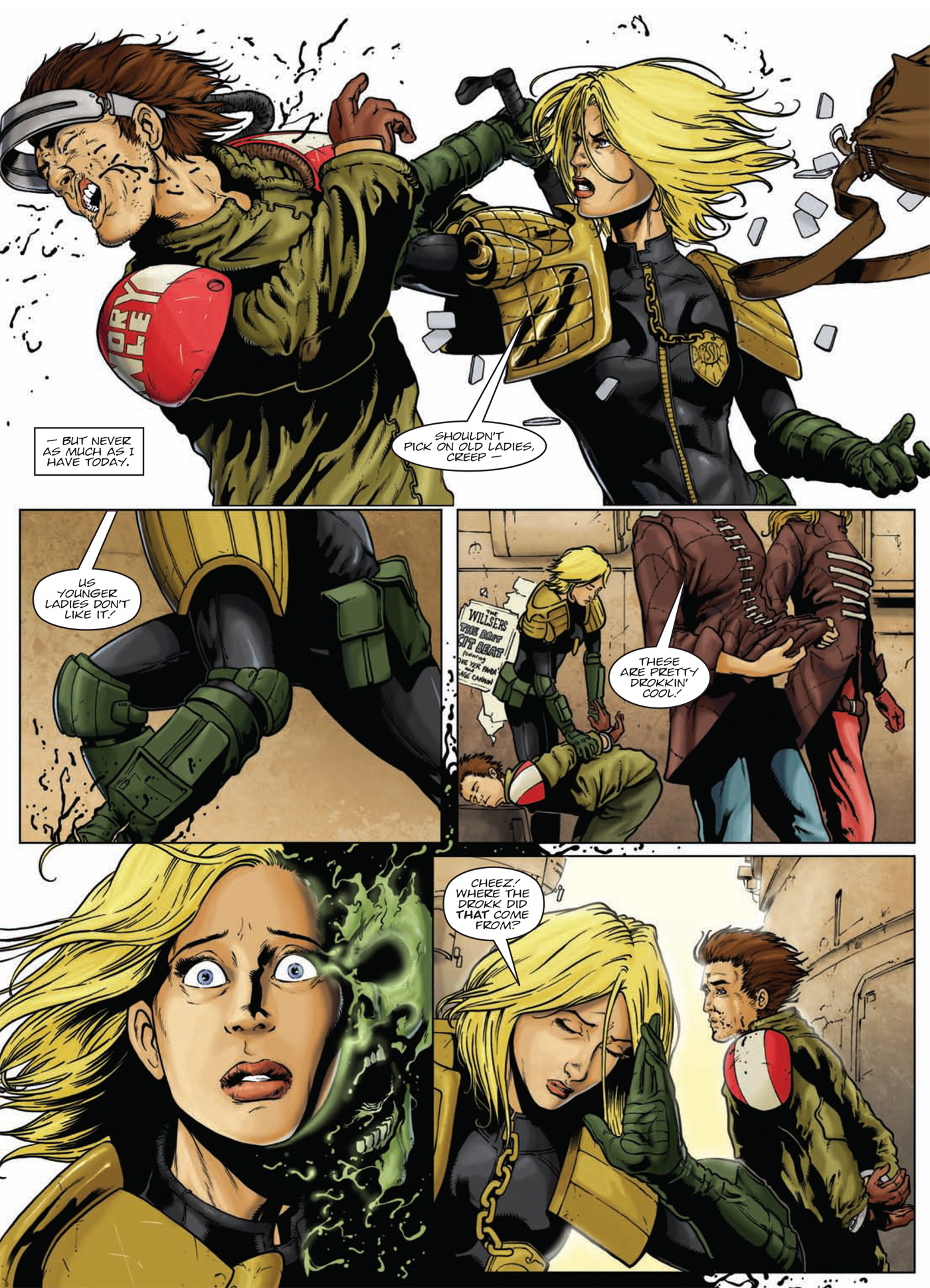 Read online Judge Dredd: Day of Chaos: Fallout comic -  Issue # TPB (Part 1) - 71