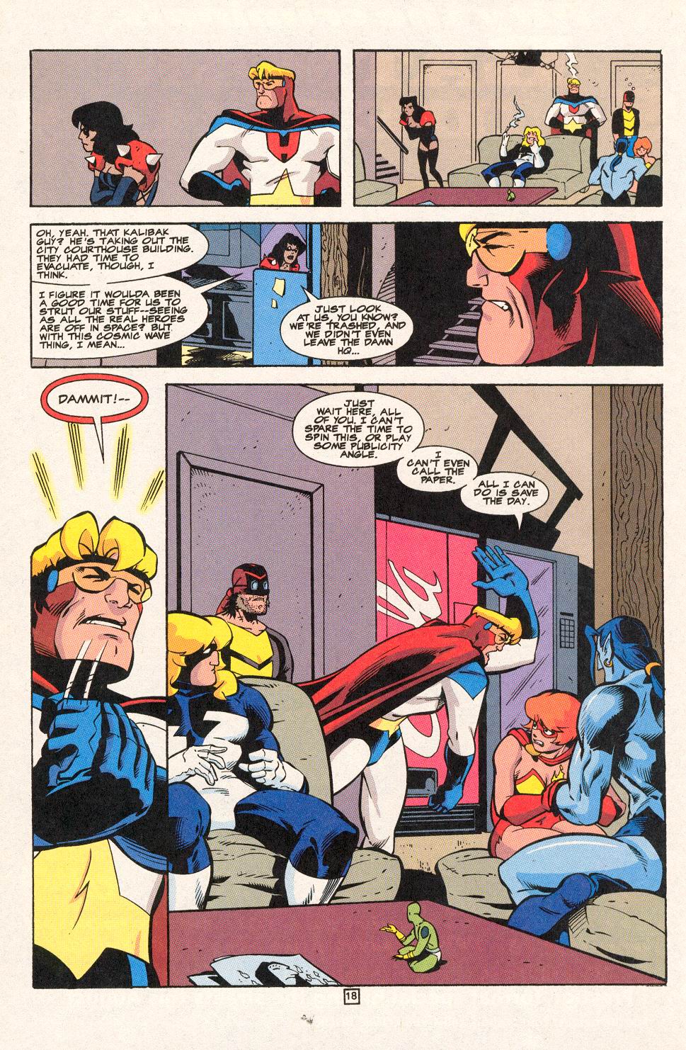 Read online Young Heroes in Love comic -  Issue #5 - 19