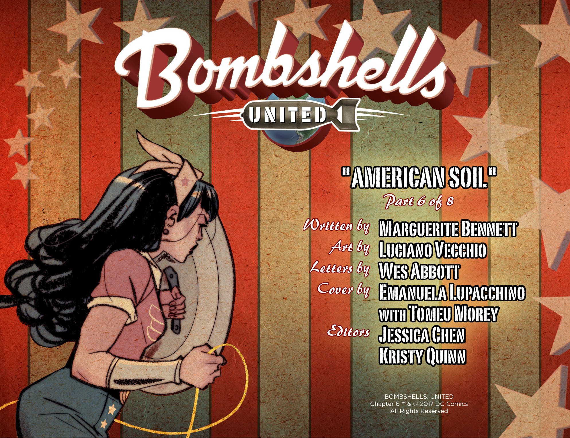 Read online Bombshells: United comic -  Issue #6 - 2