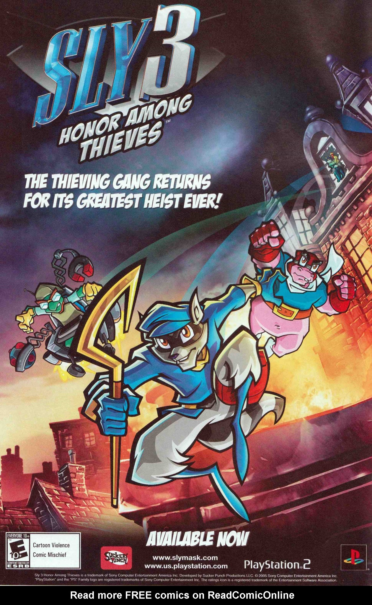Read online The Adventures of Sly Cooper comic -  Issue #2 - 2
