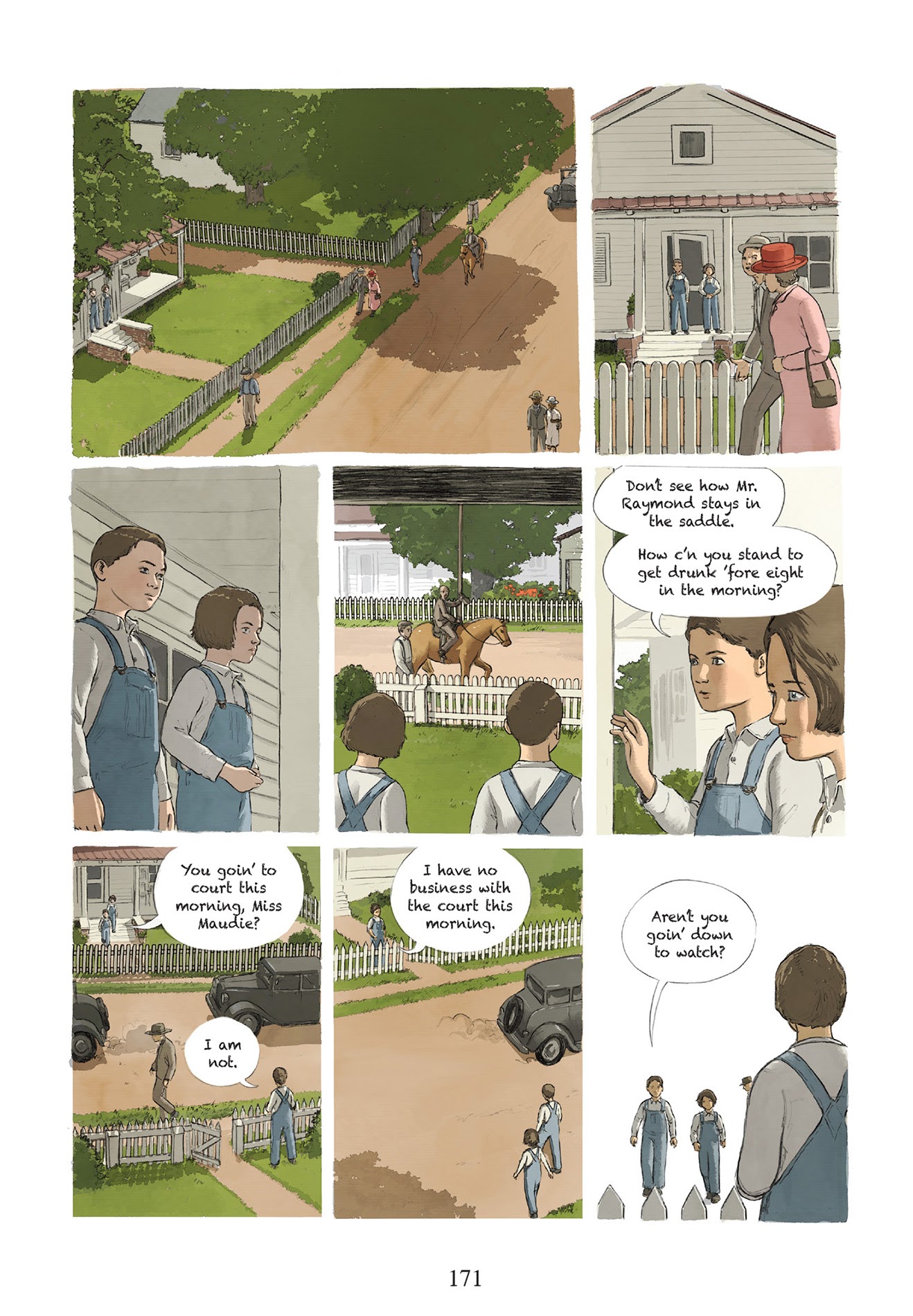 Read online To Kill a Mockingbird: A Graphic Novel comic -  Issue # TPB (Part 2) - 84