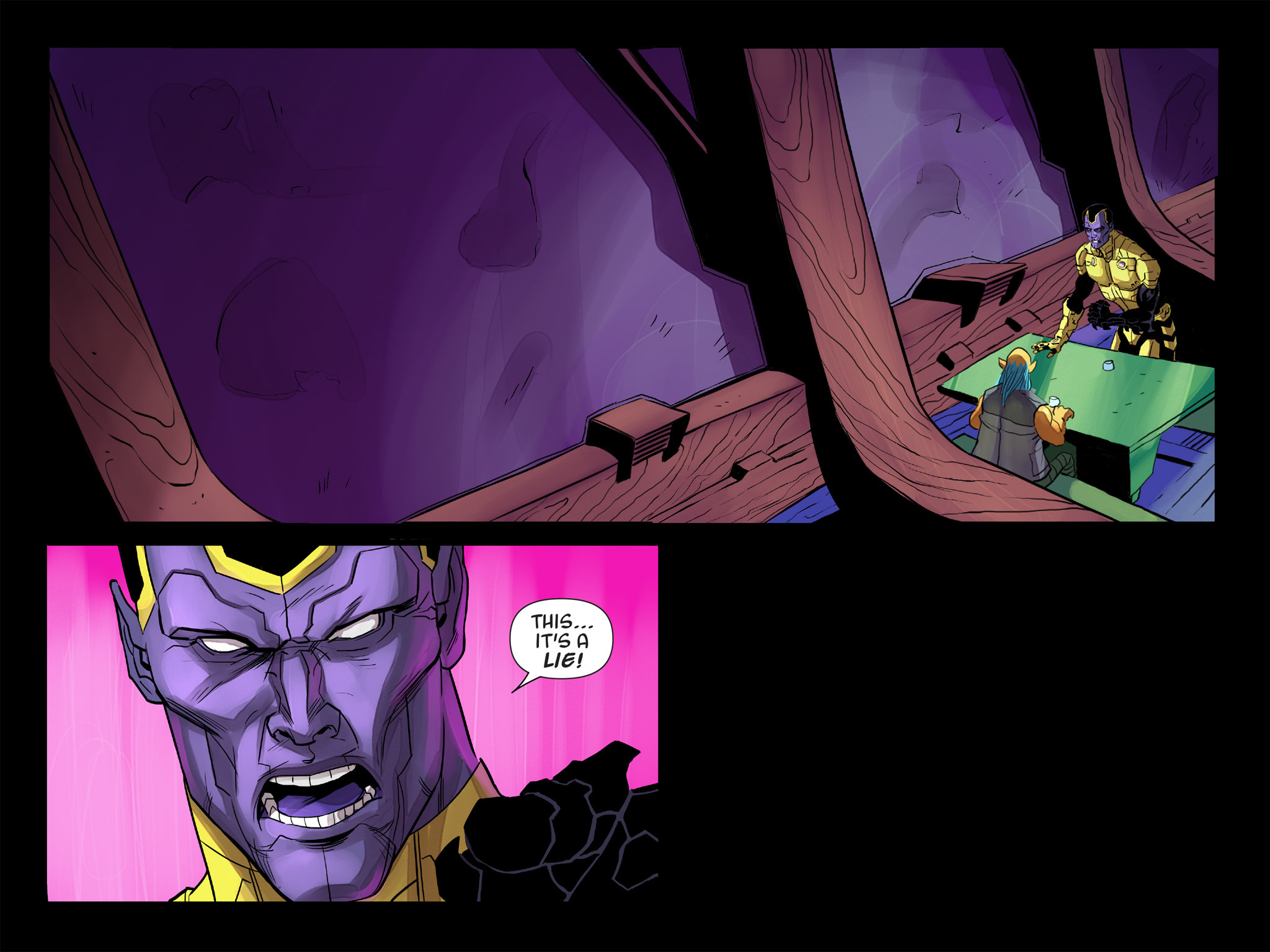 Read online Thanos: A God Up There Listening comic -  Issue # TPB - 158