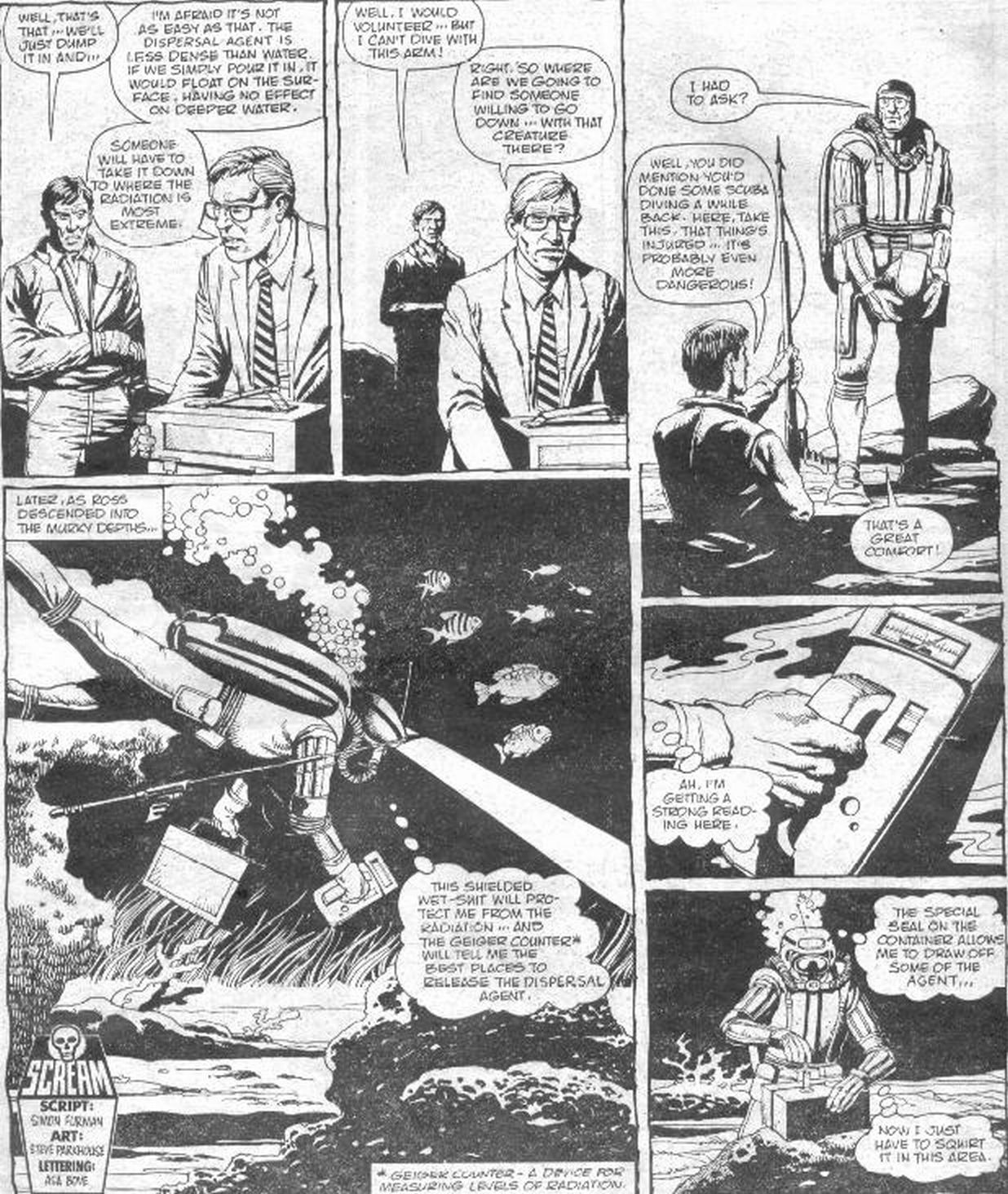 Read online Scream! (1984) comic -  Issue #14 - 9