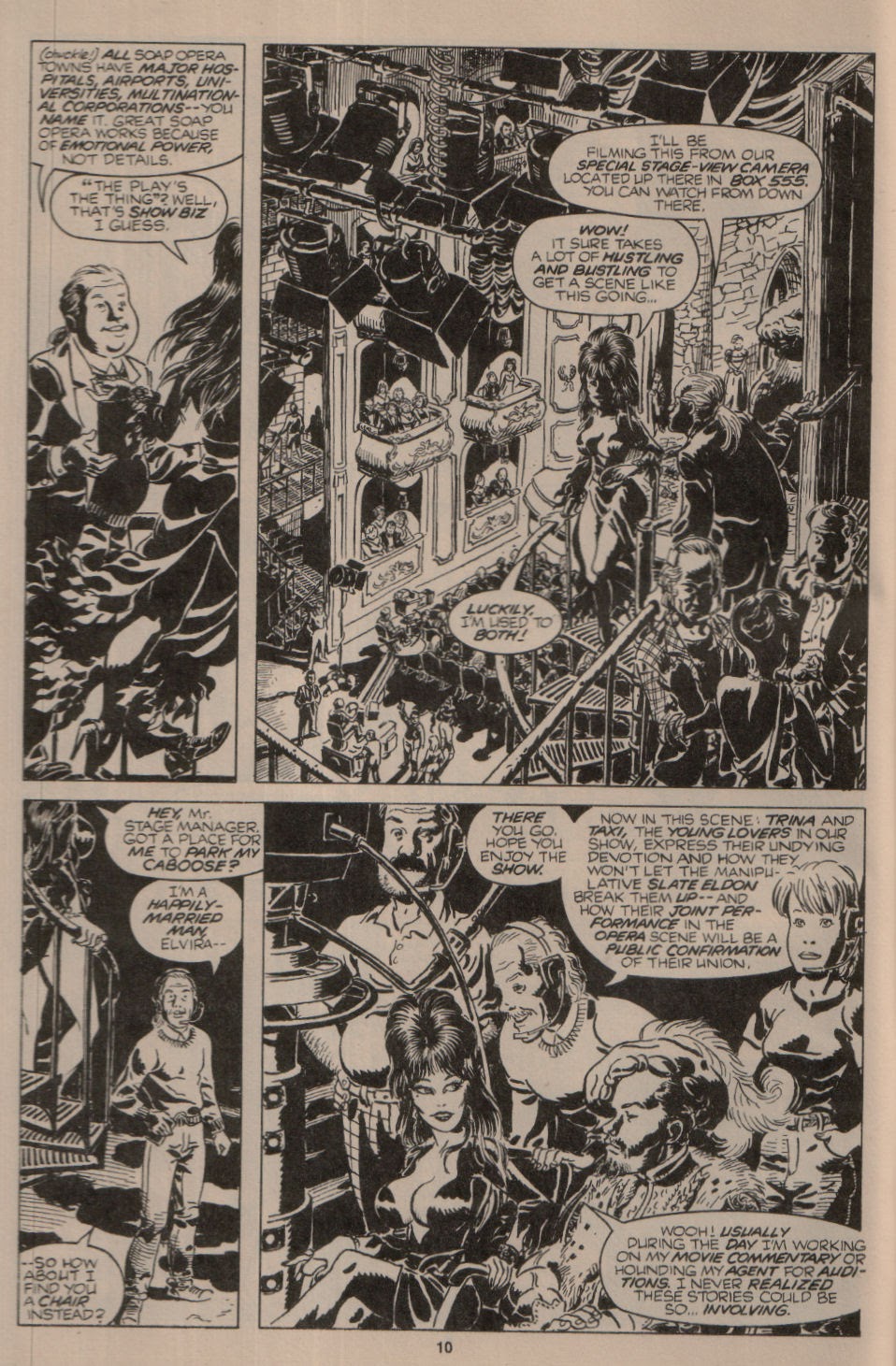 Read online Elvira, Mistress of the Dark comic -  Issue #11 - 11