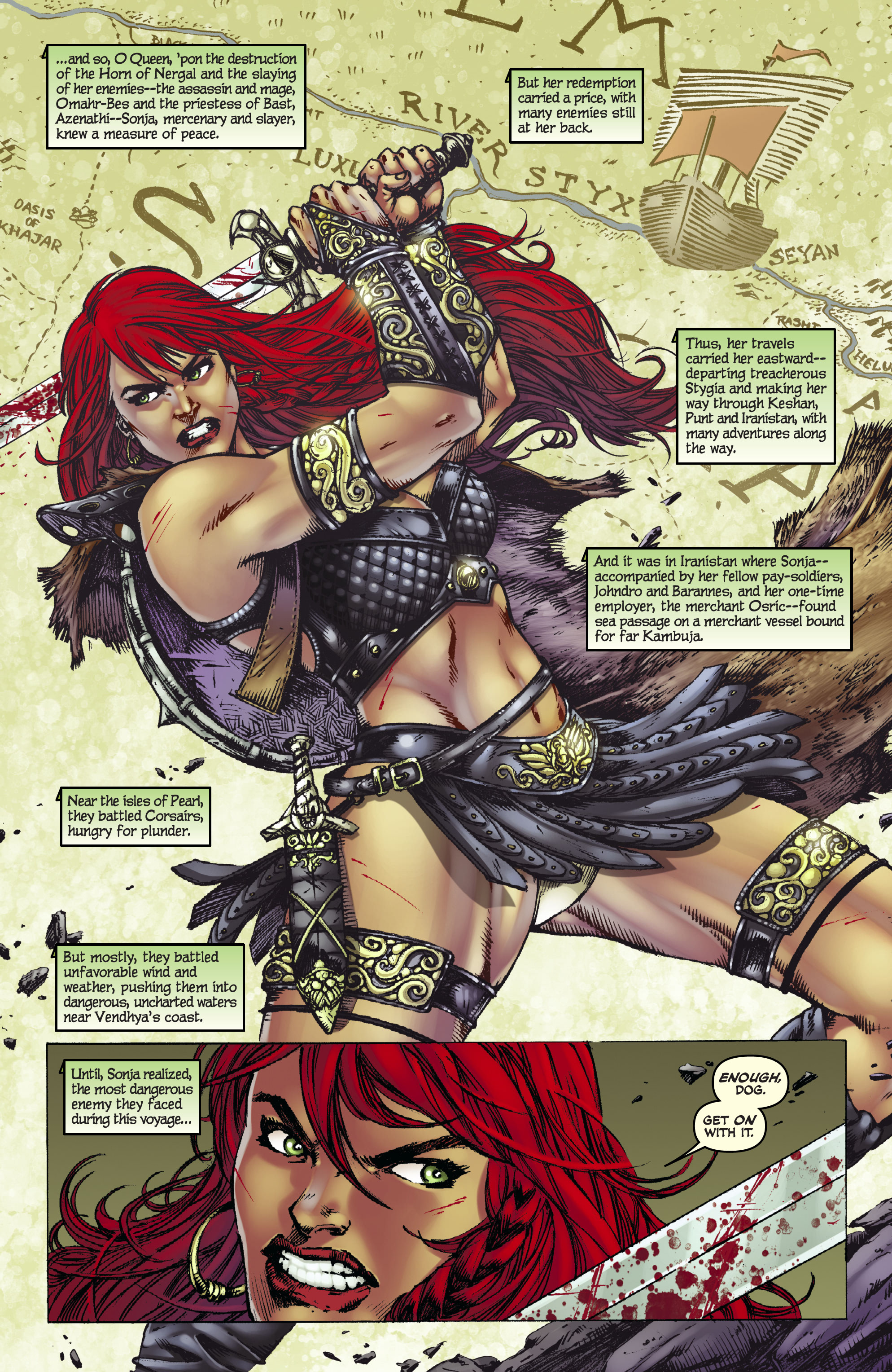 Read online Red Sonja Omnibus comic -  Issue # TPB 5 (Part 1) - 9