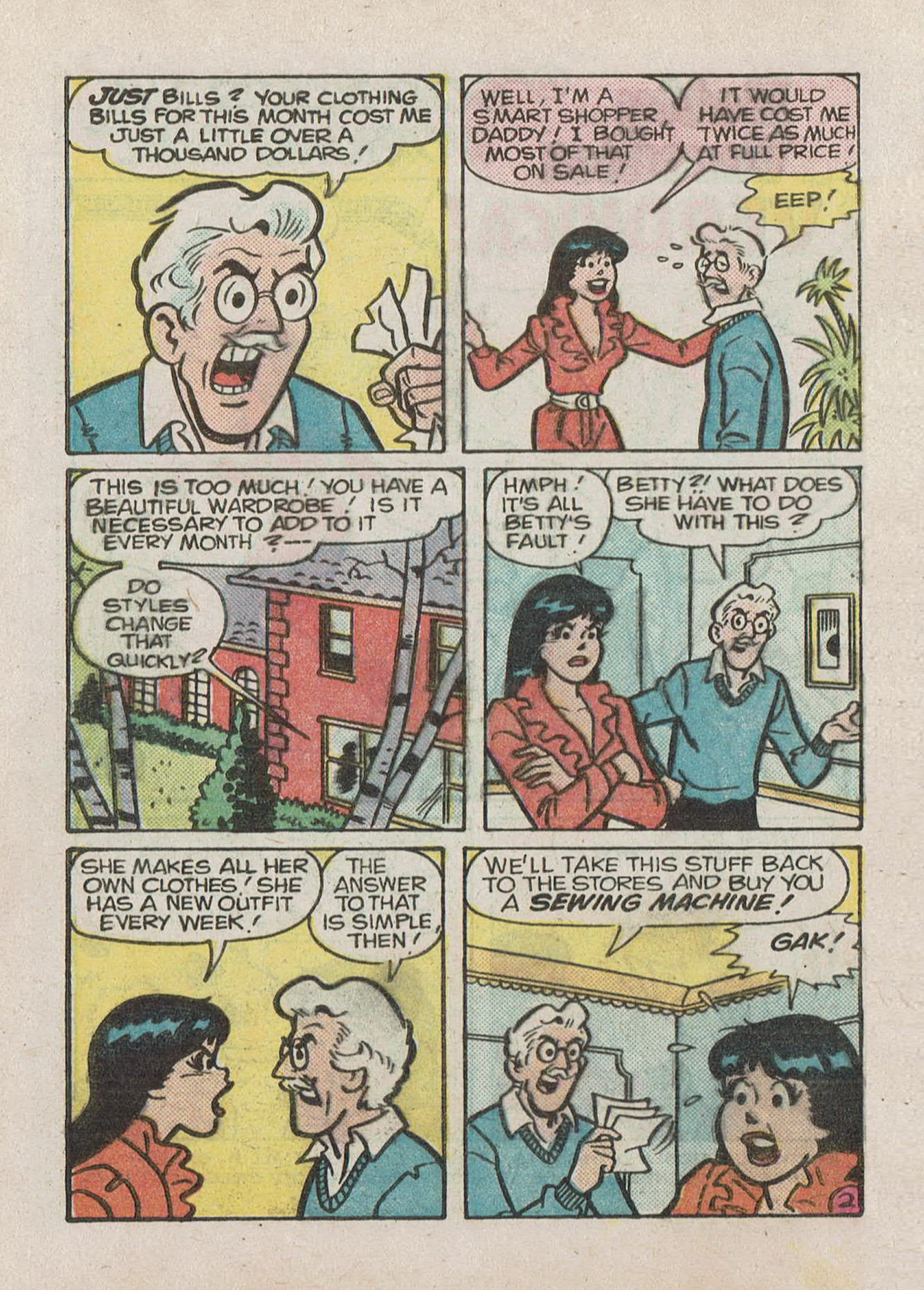Read online Betty and Veronica Digest Magazine comic -  Issue #34 - 43