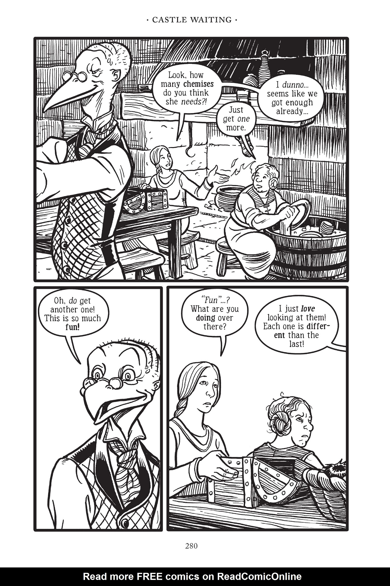 Read online Castle Waiting comic -  Issue # TPB 2 - 271